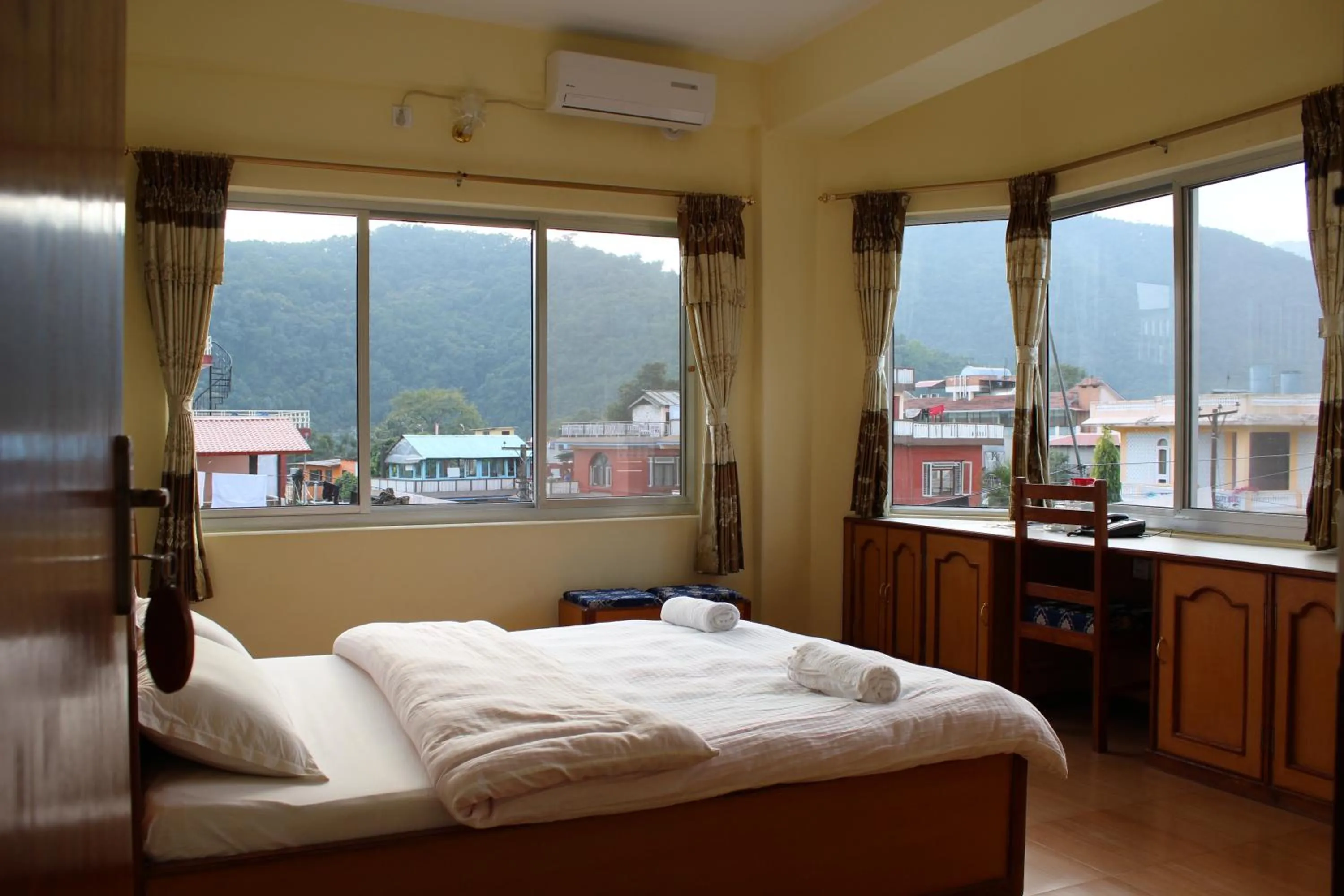 Bedroom in Hotel Milarepa Pvt Ltd