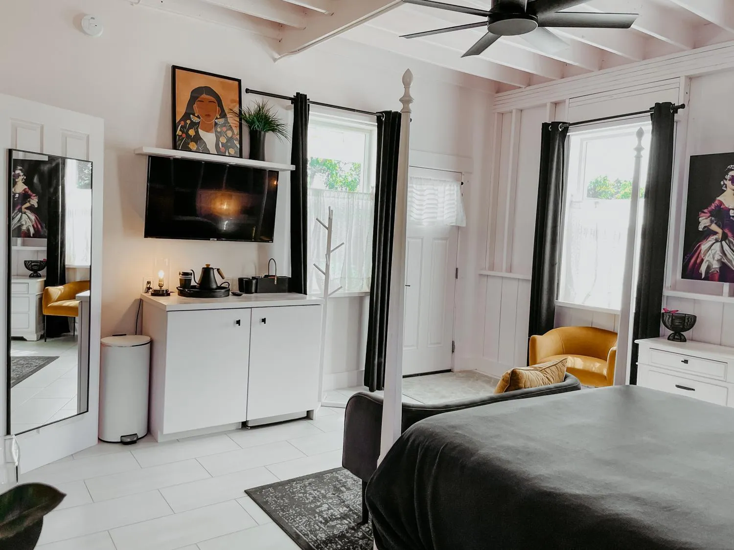 TV and multimedia, Bed in Inn Santa Clara