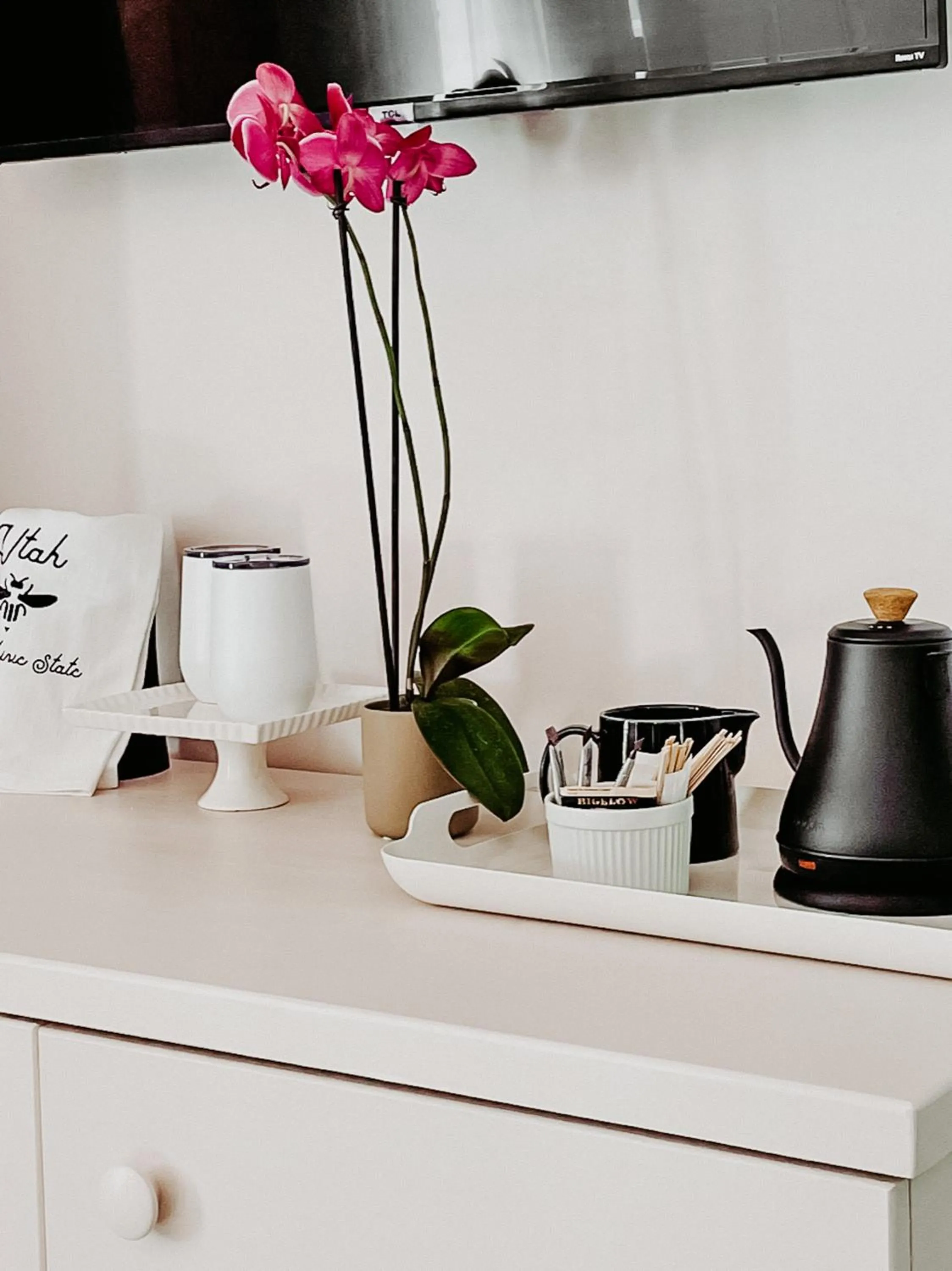 Kitchen or kitchenette in Inn Santa Clara