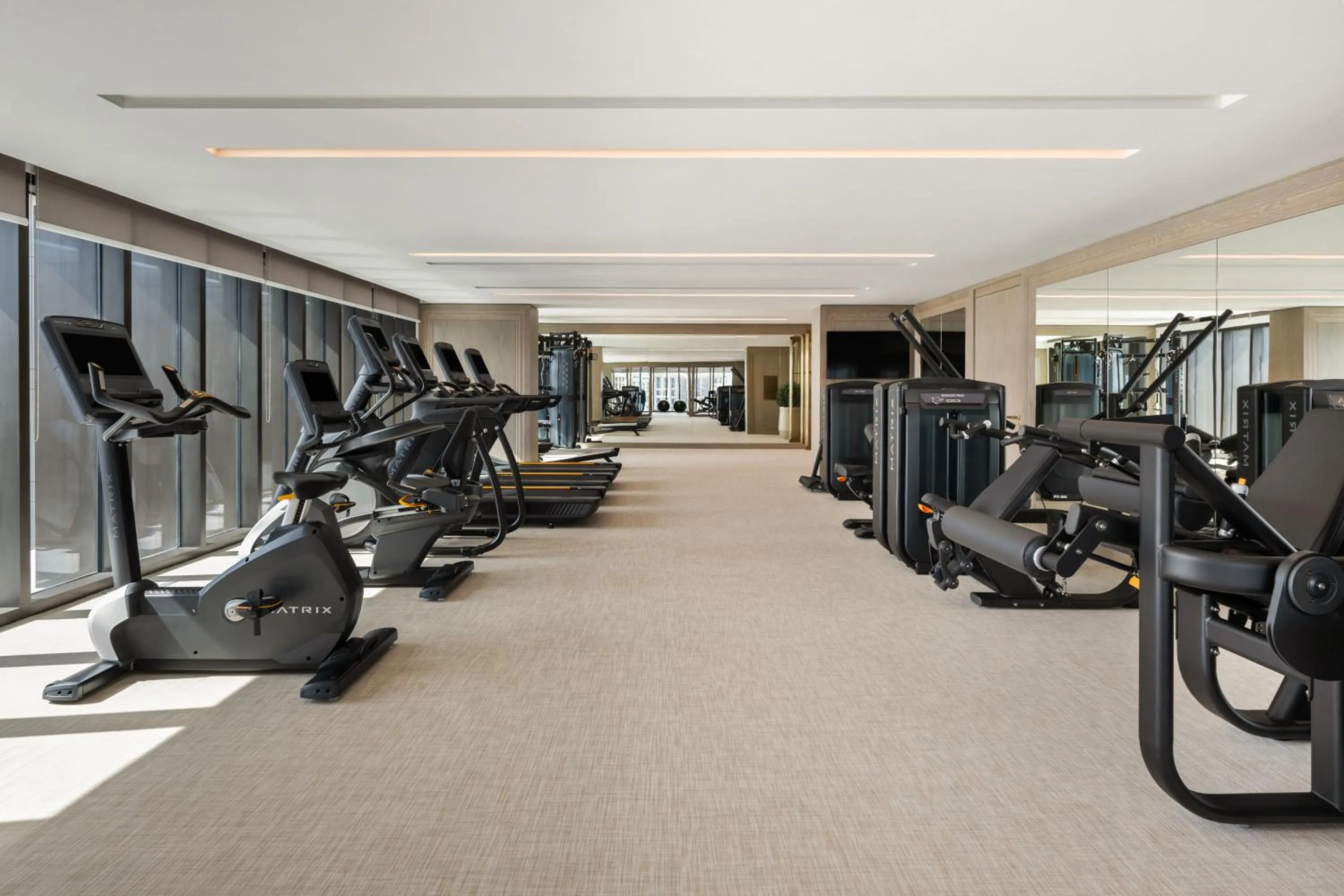 Fitness centre/facilities in Palace Dubai Creek Harbour