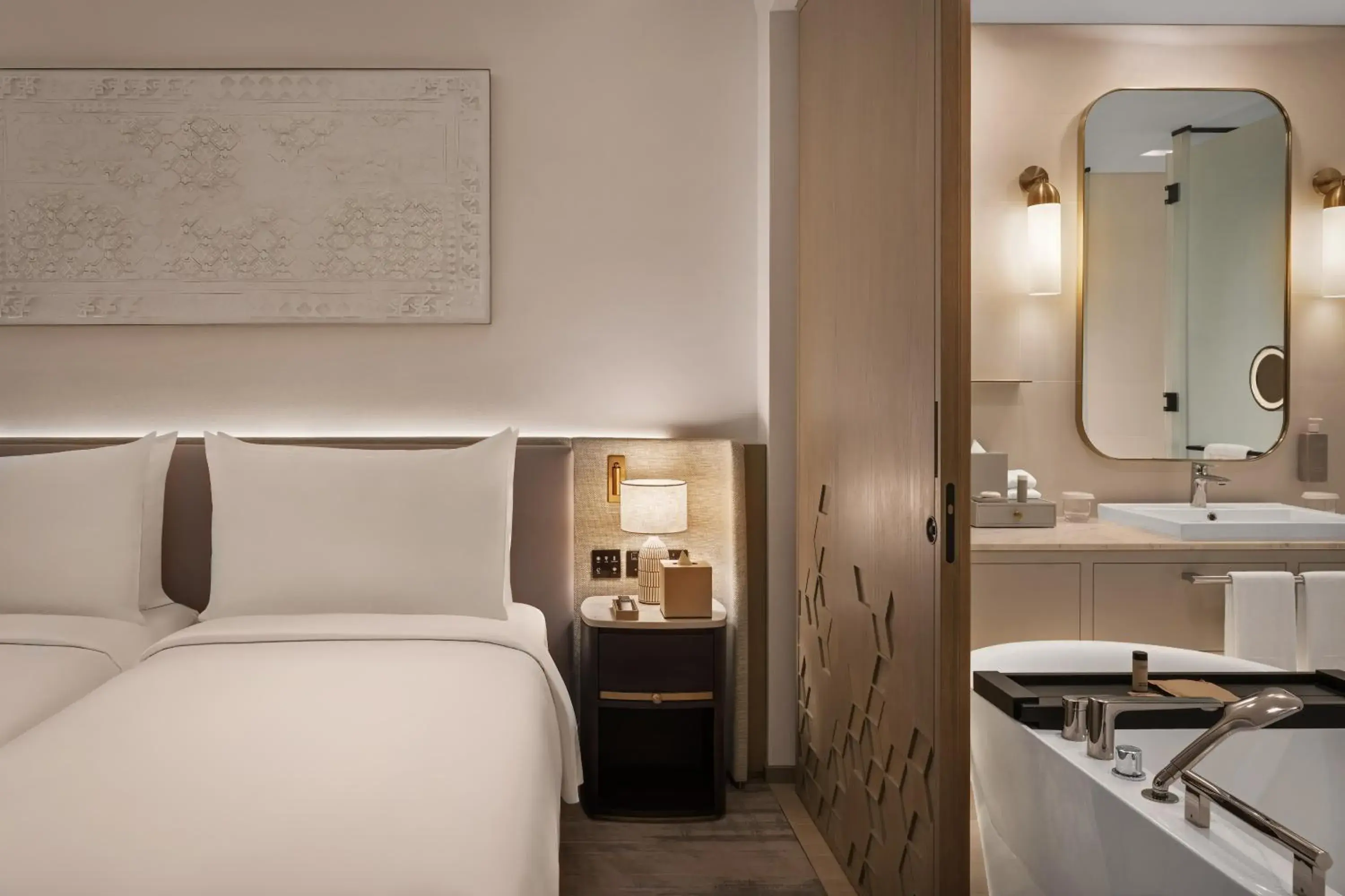 Deluxe Canal View Room Twin - Complimentary Lagoon Access in Palace Dubai Creek Harbour Deluxe Canal View Room Twin - Complimentary Lagoon Access in Palace Dubai Creek Harbour