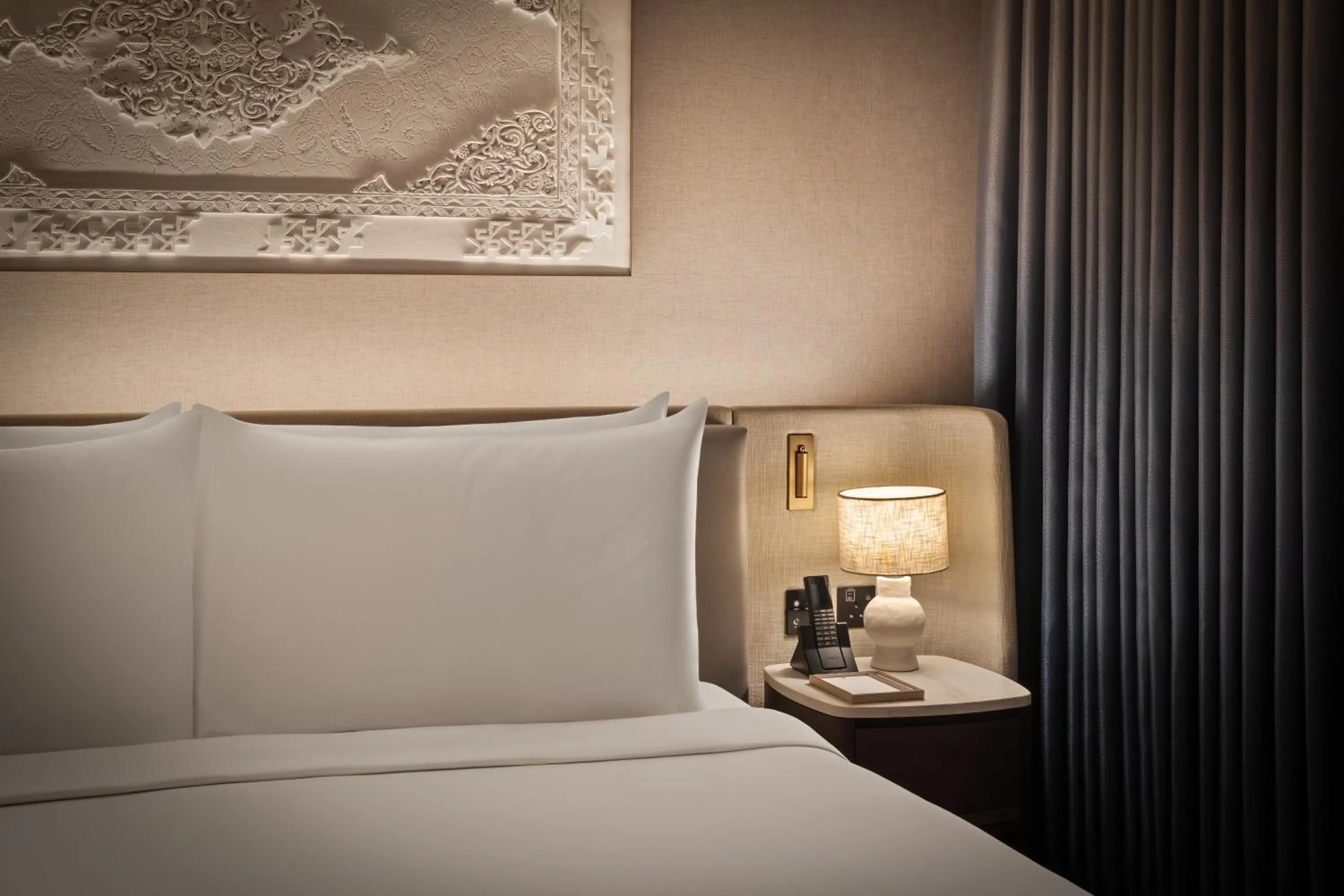 Decorative detail, Bed in Palace Dubai Creek Harbour