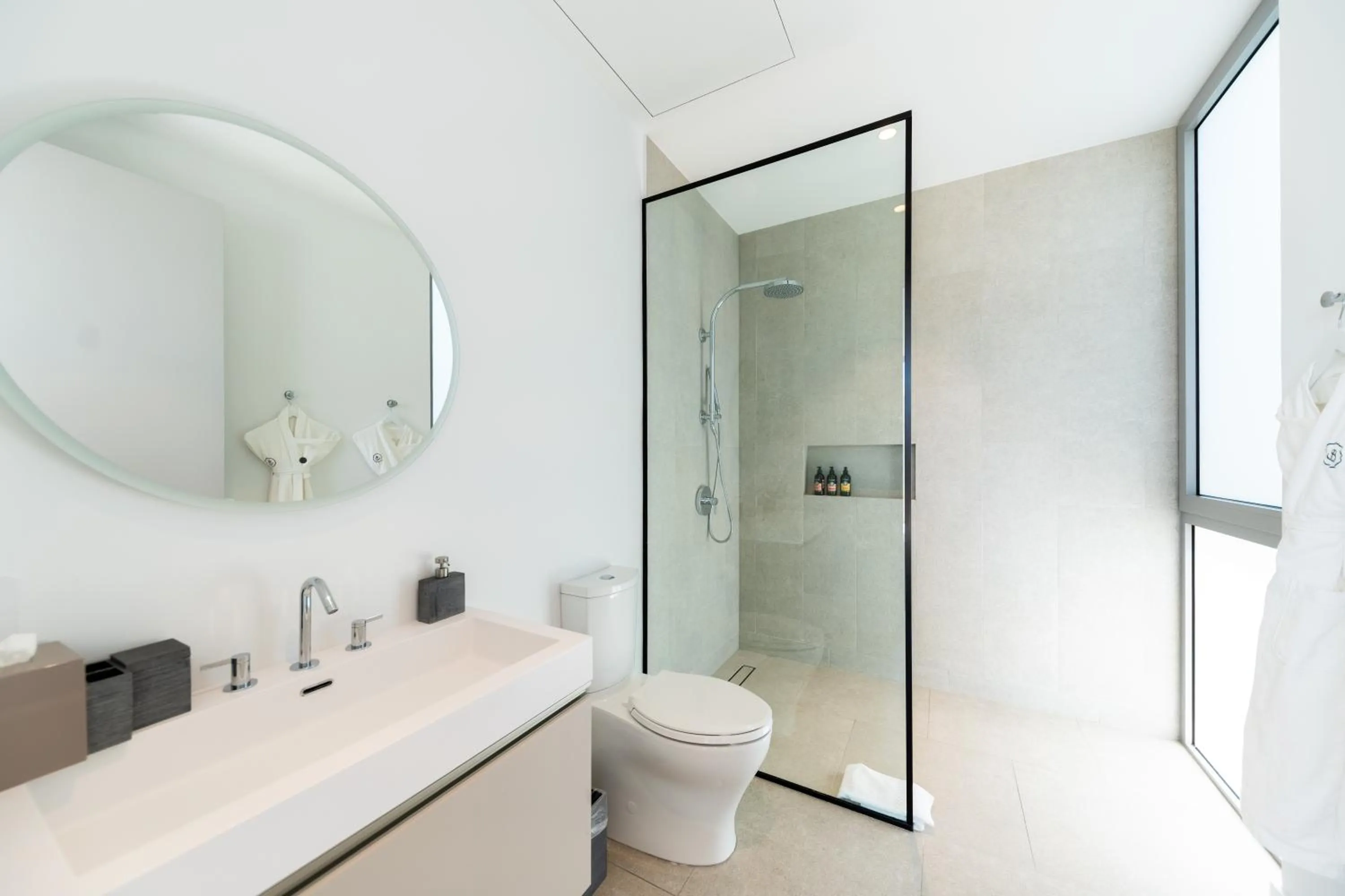 Shower in South Bank