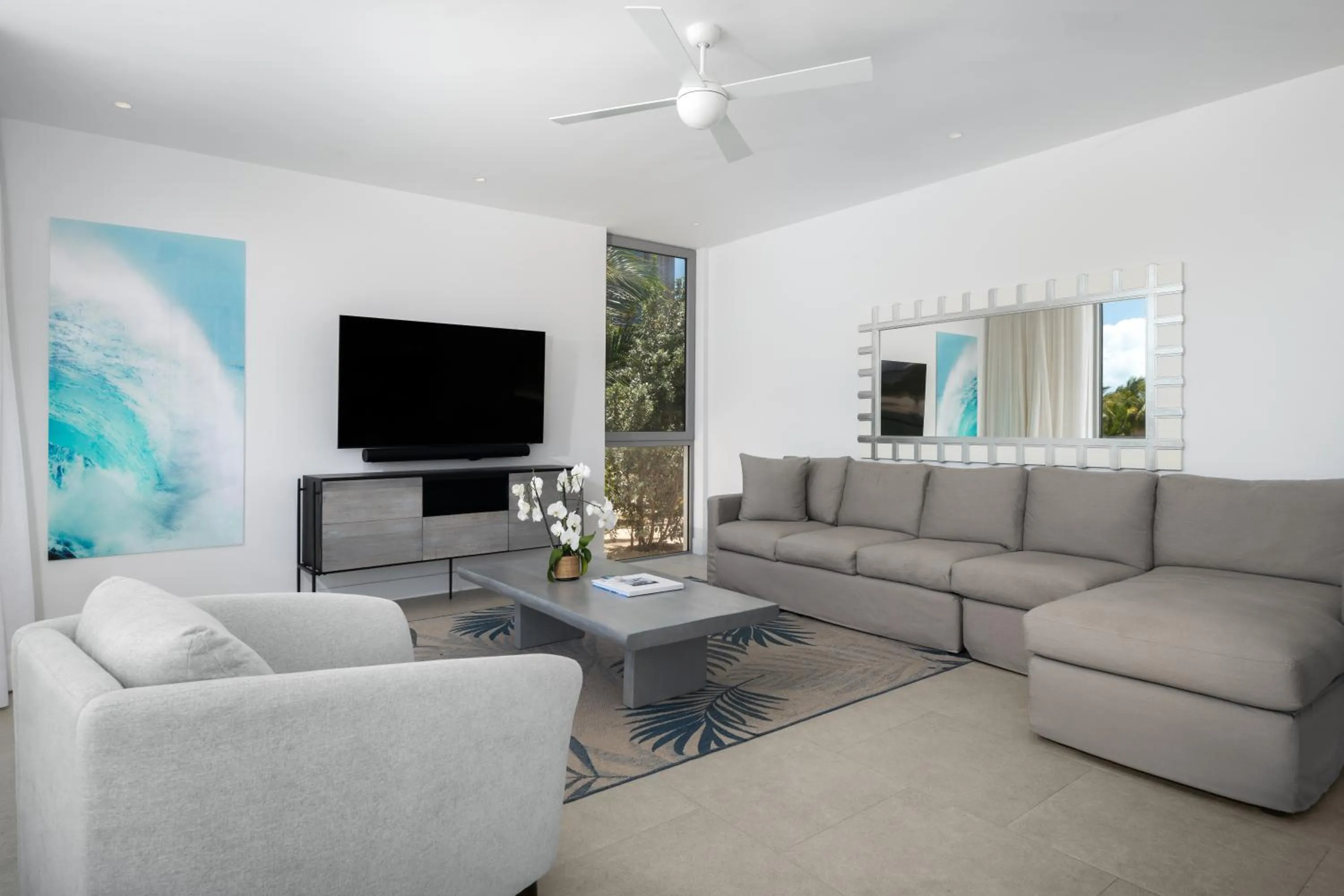 Living room in South Bank