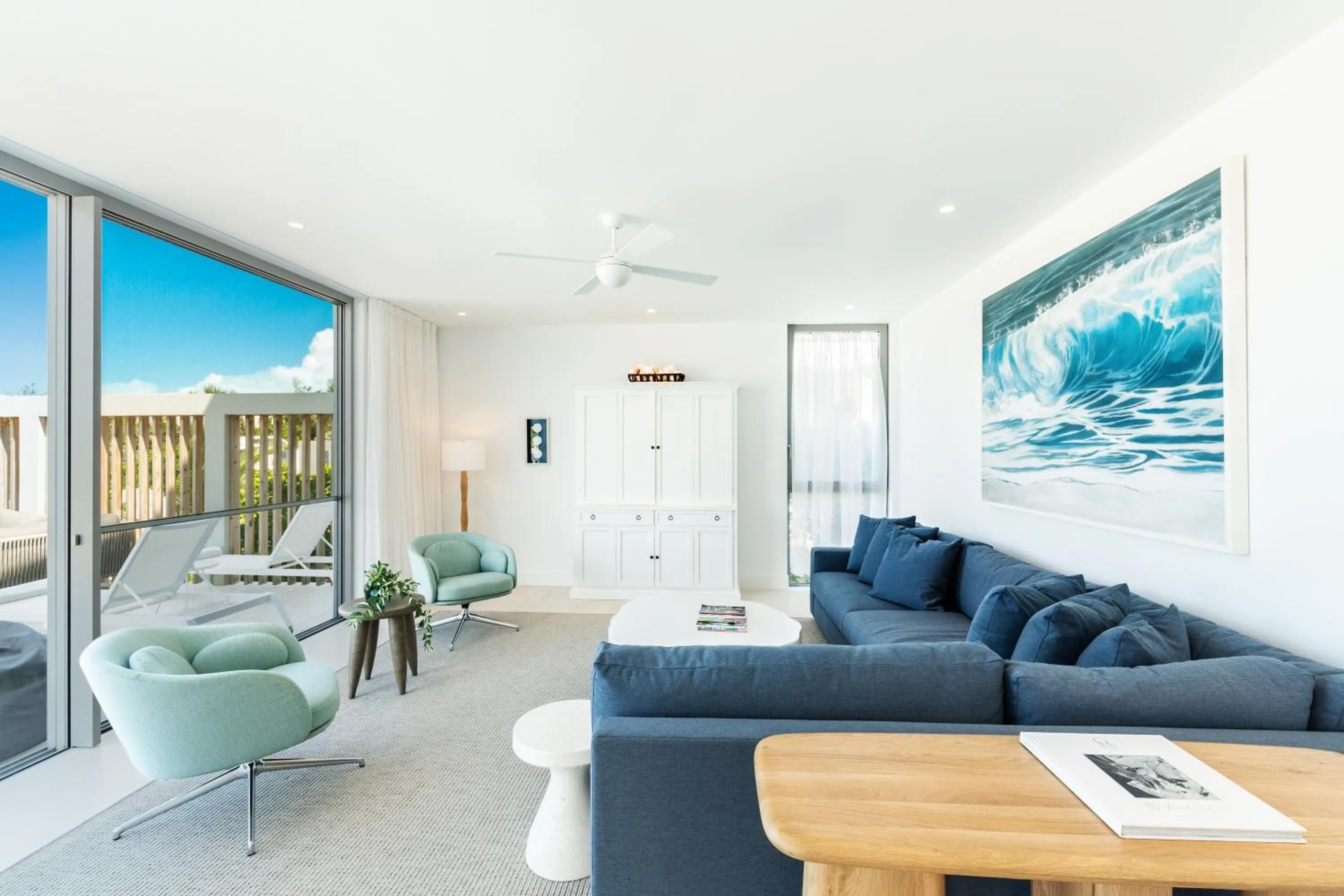 Living room in South Bank