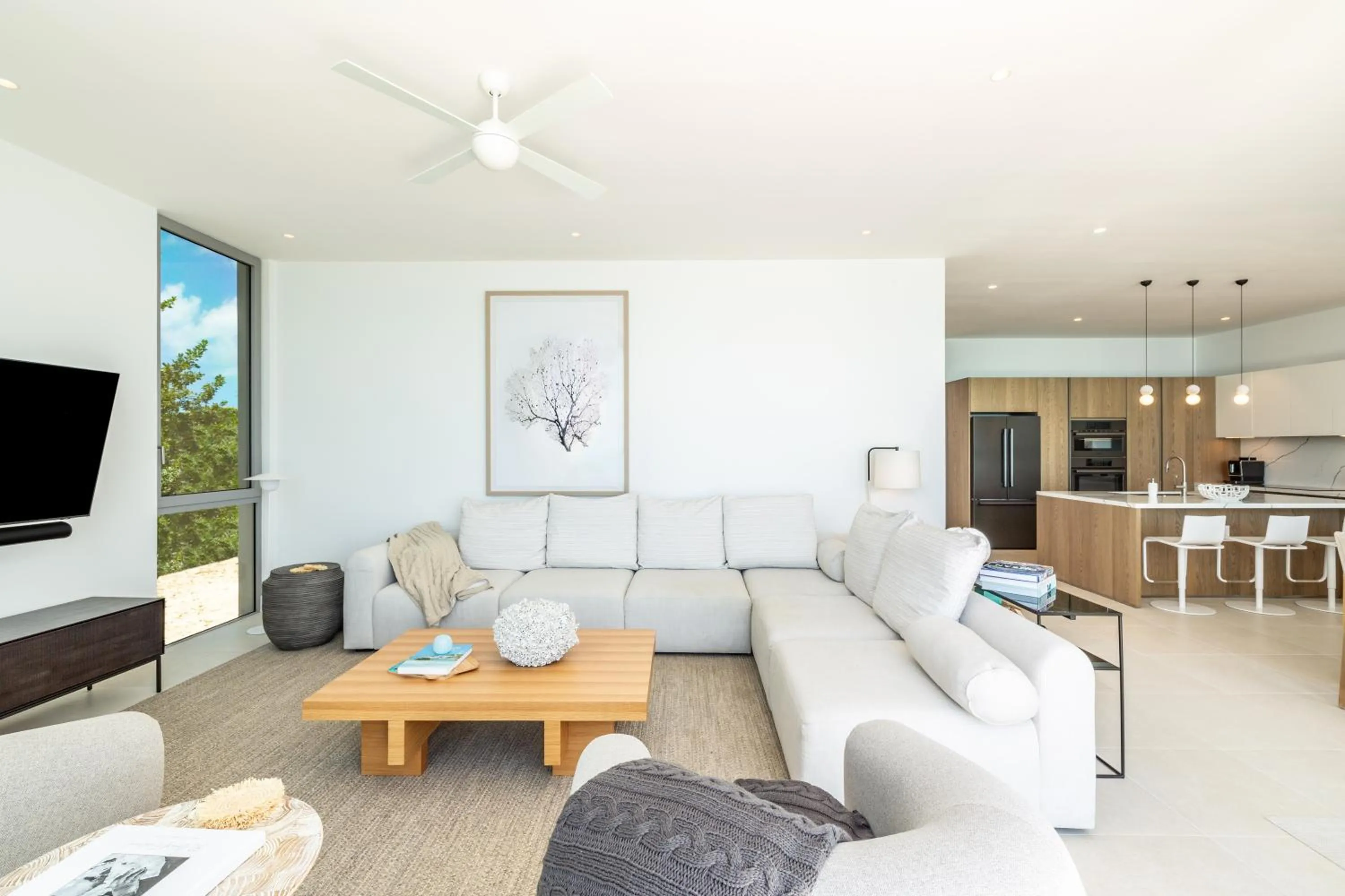 Living room in South Bank