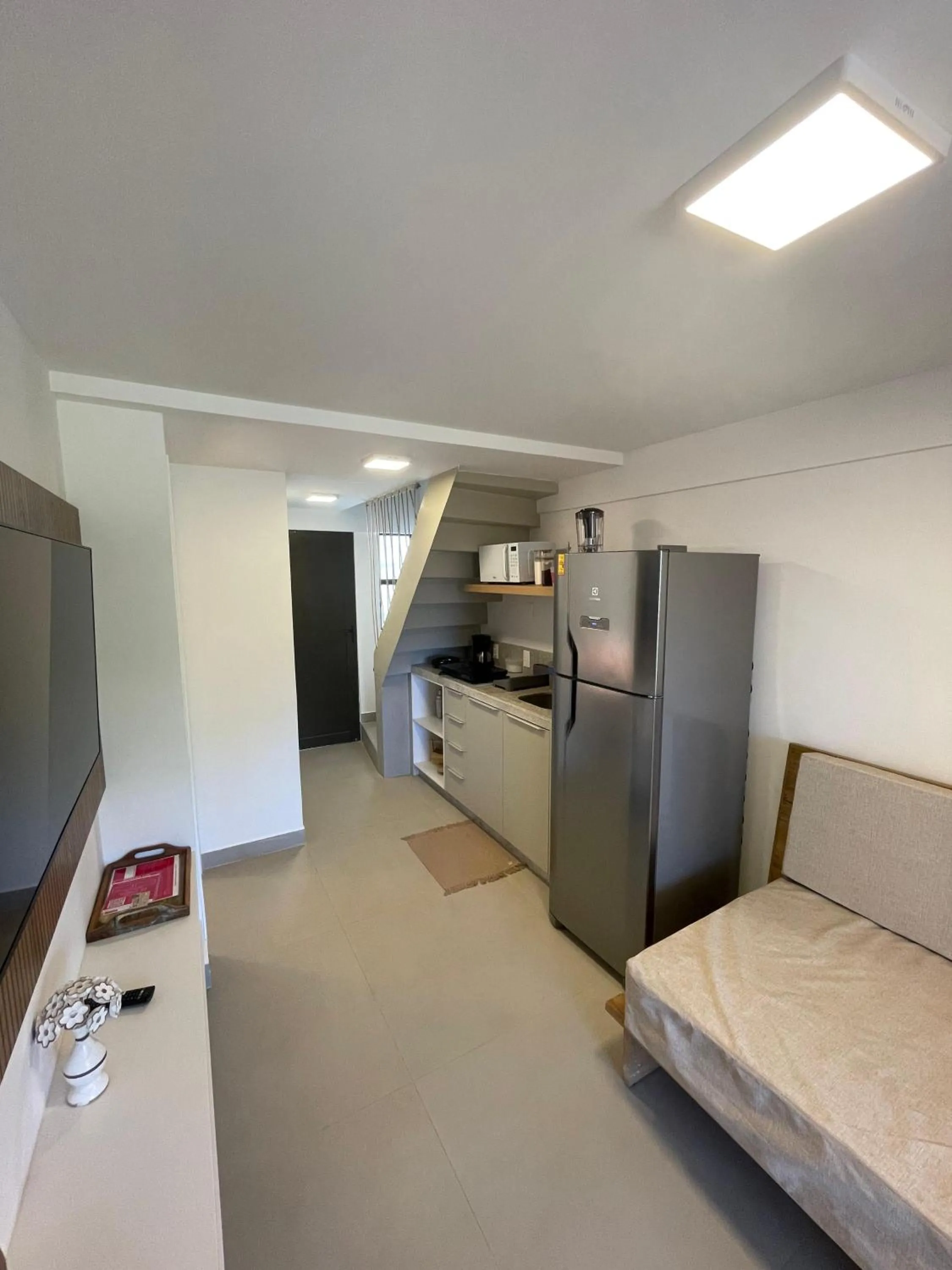 Kitchen or kitchenette, Bed in The Home São Miguel do Gostoso by Liiv