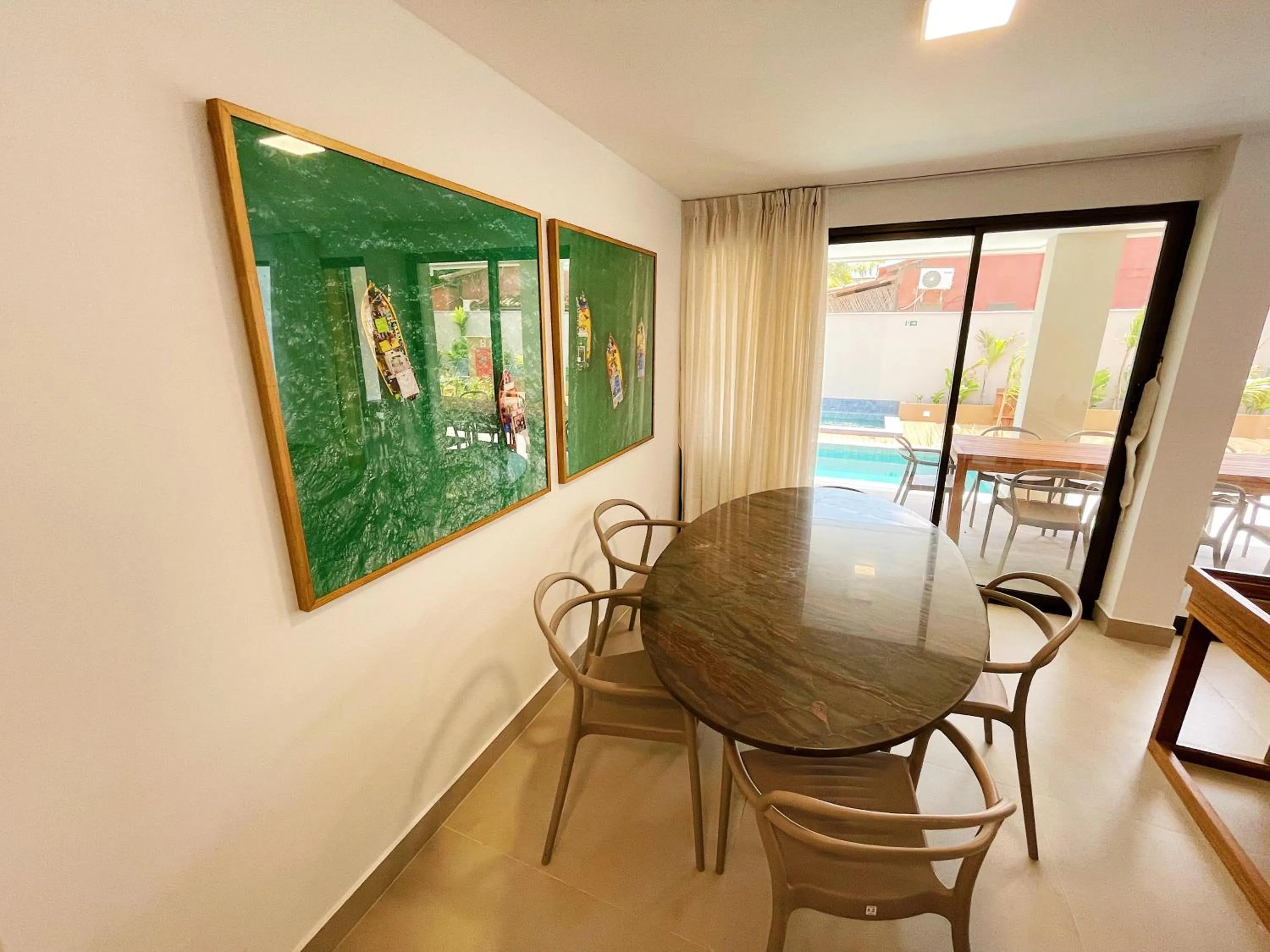Living room in The Home São Miguel do Gostoso by Liiv