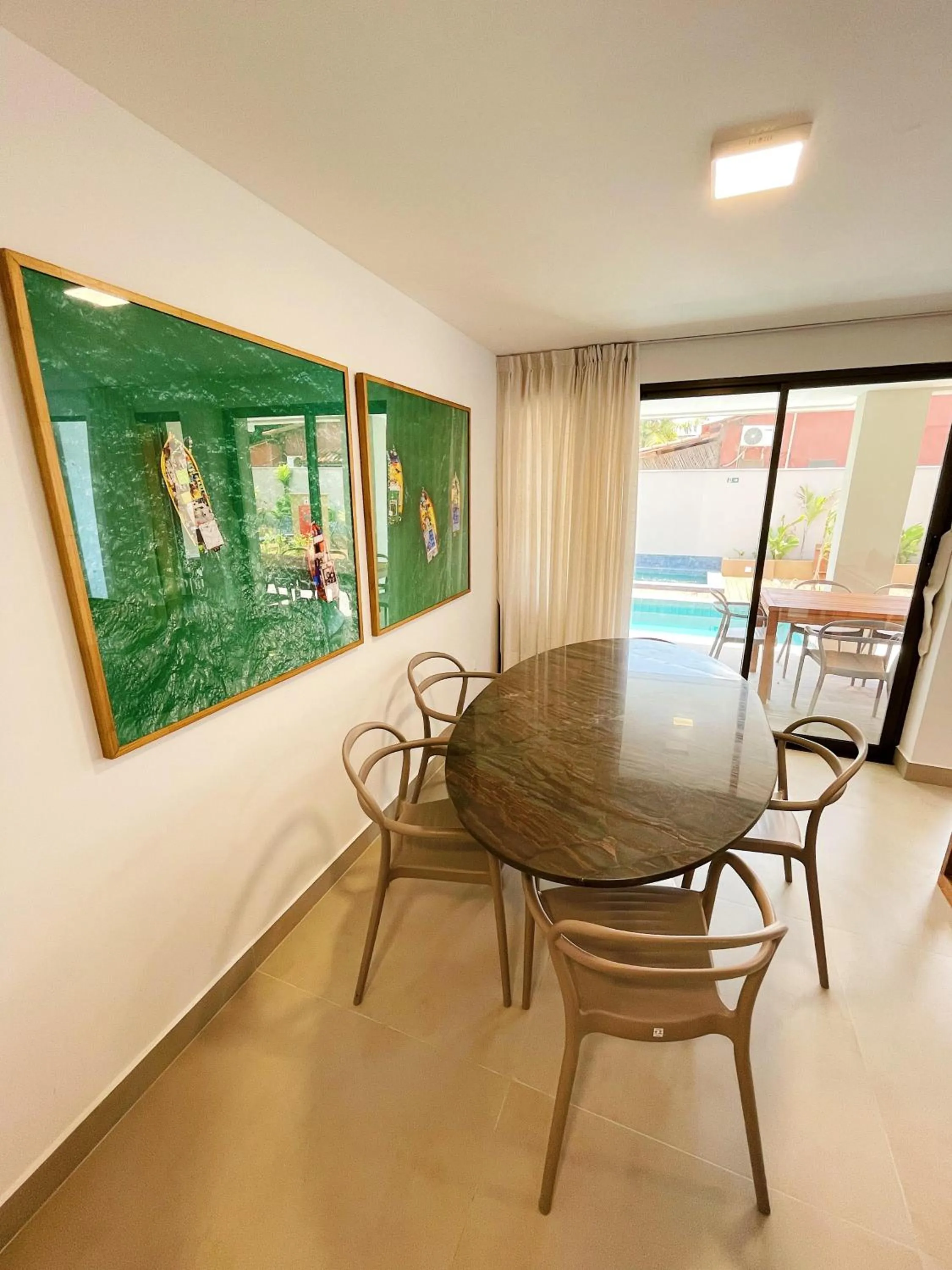 Living room in The Home São Miguel do Gostoso by Liiv