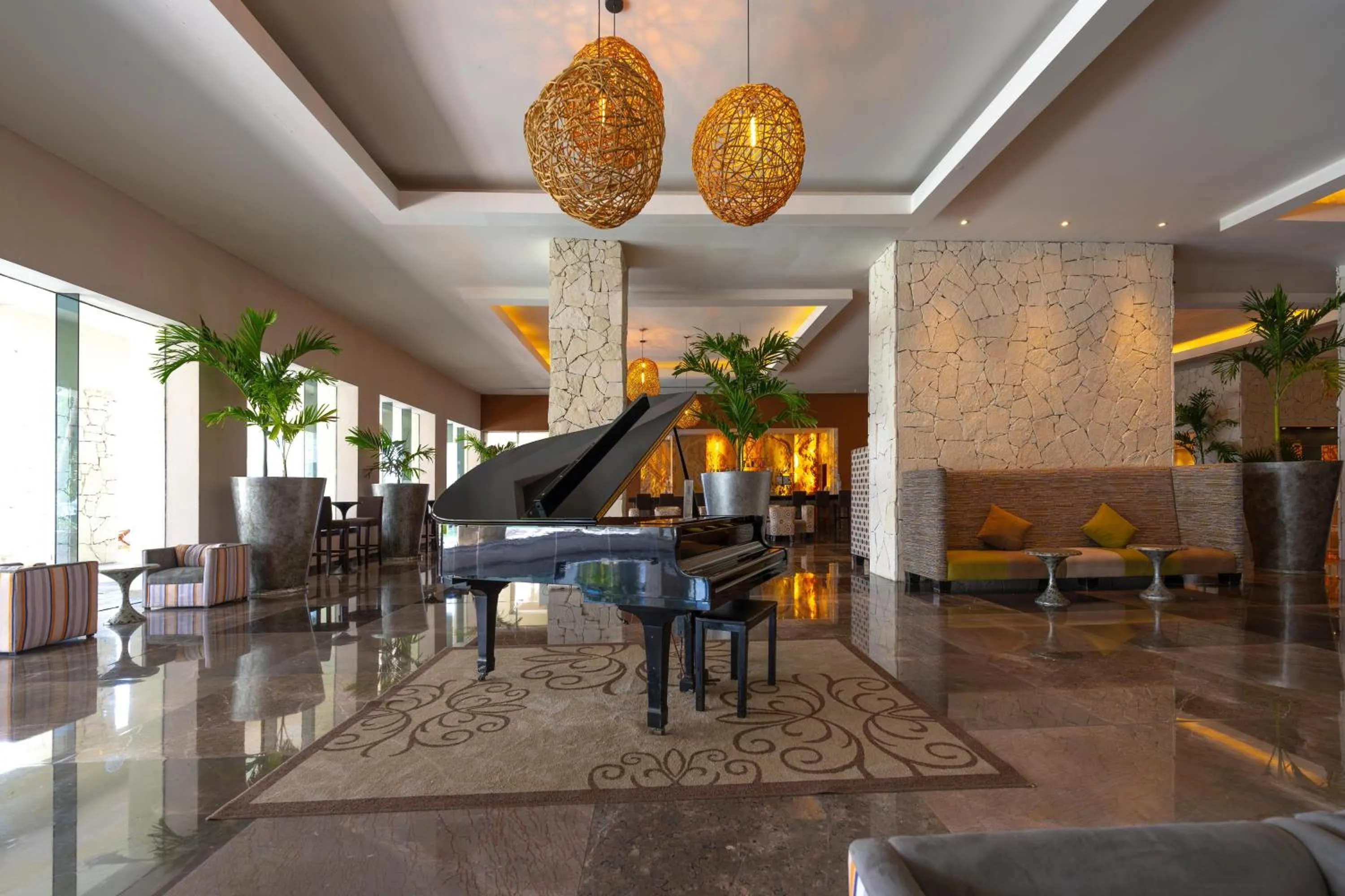 Lobby or reception in The Sens Riviera by Oasis