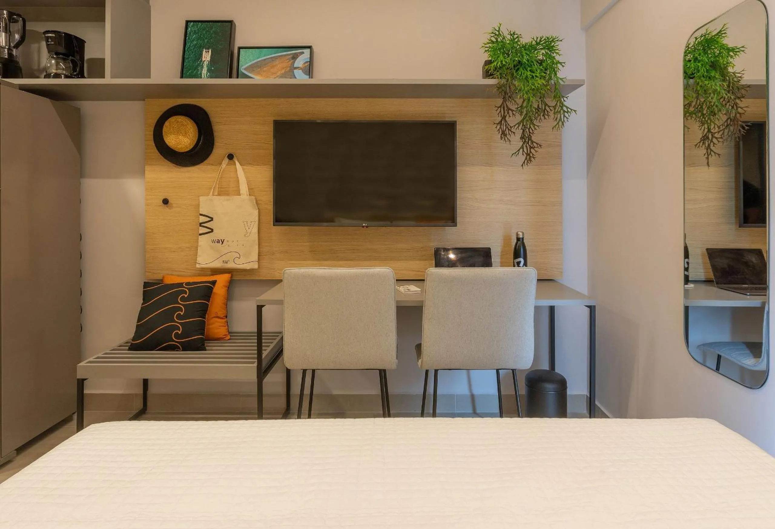 TV and multimedia in Way Bossa #F2 - Studio no Bessa By Carpediem