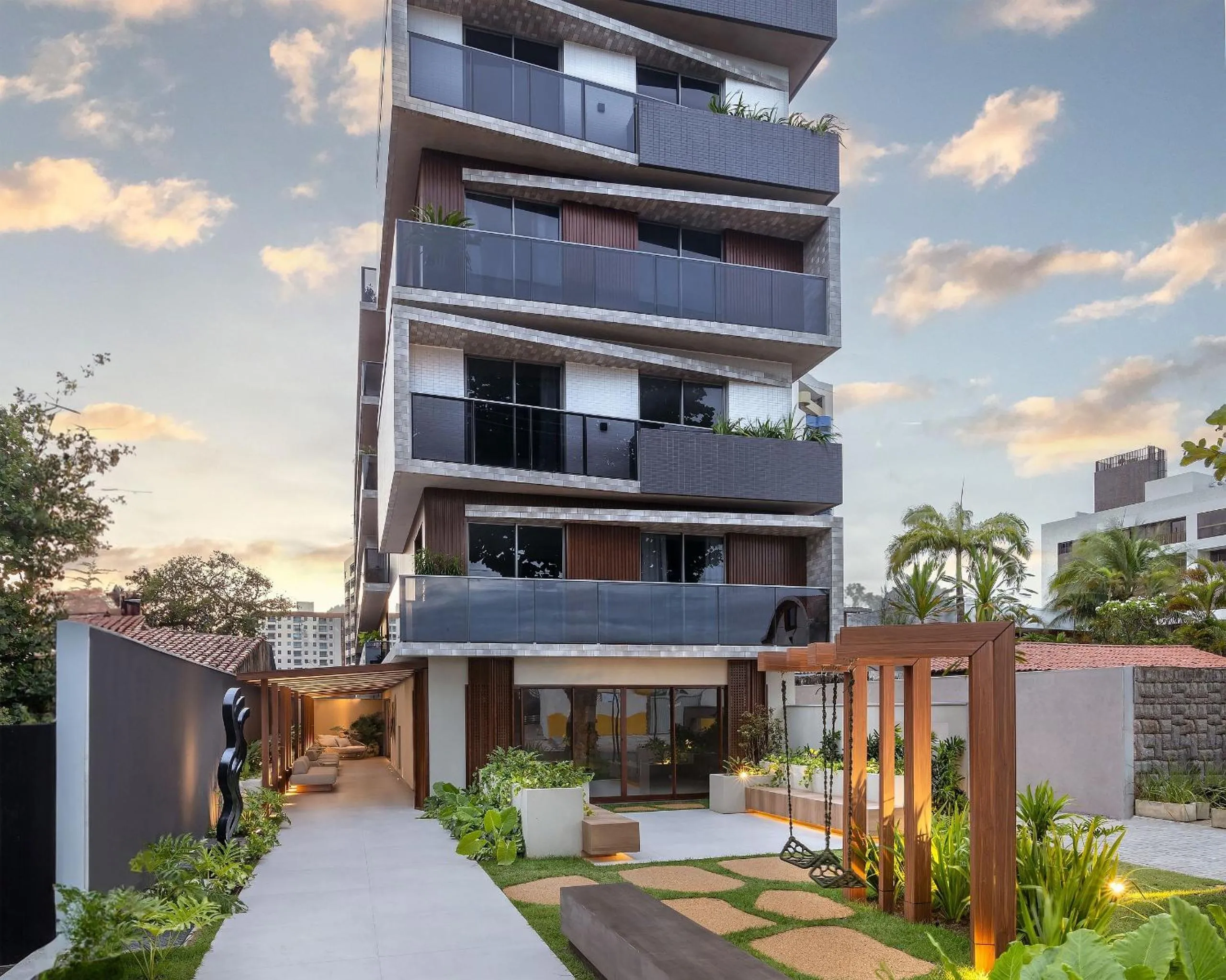 Facade/entrance in Way Bossa #F2 - Studio no Bessa By Carpediem