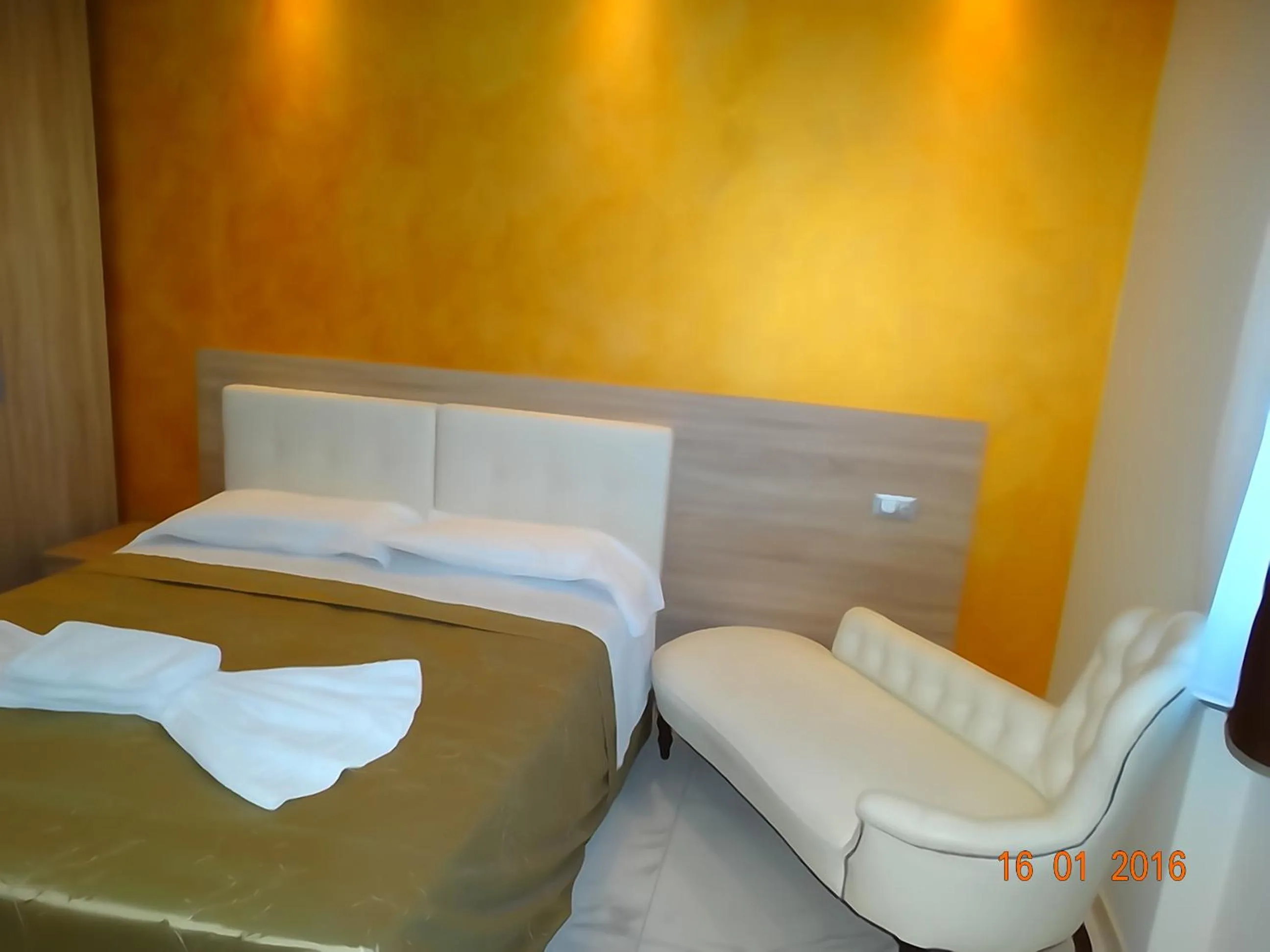 Bedroom, Bed in Hotel Moderno