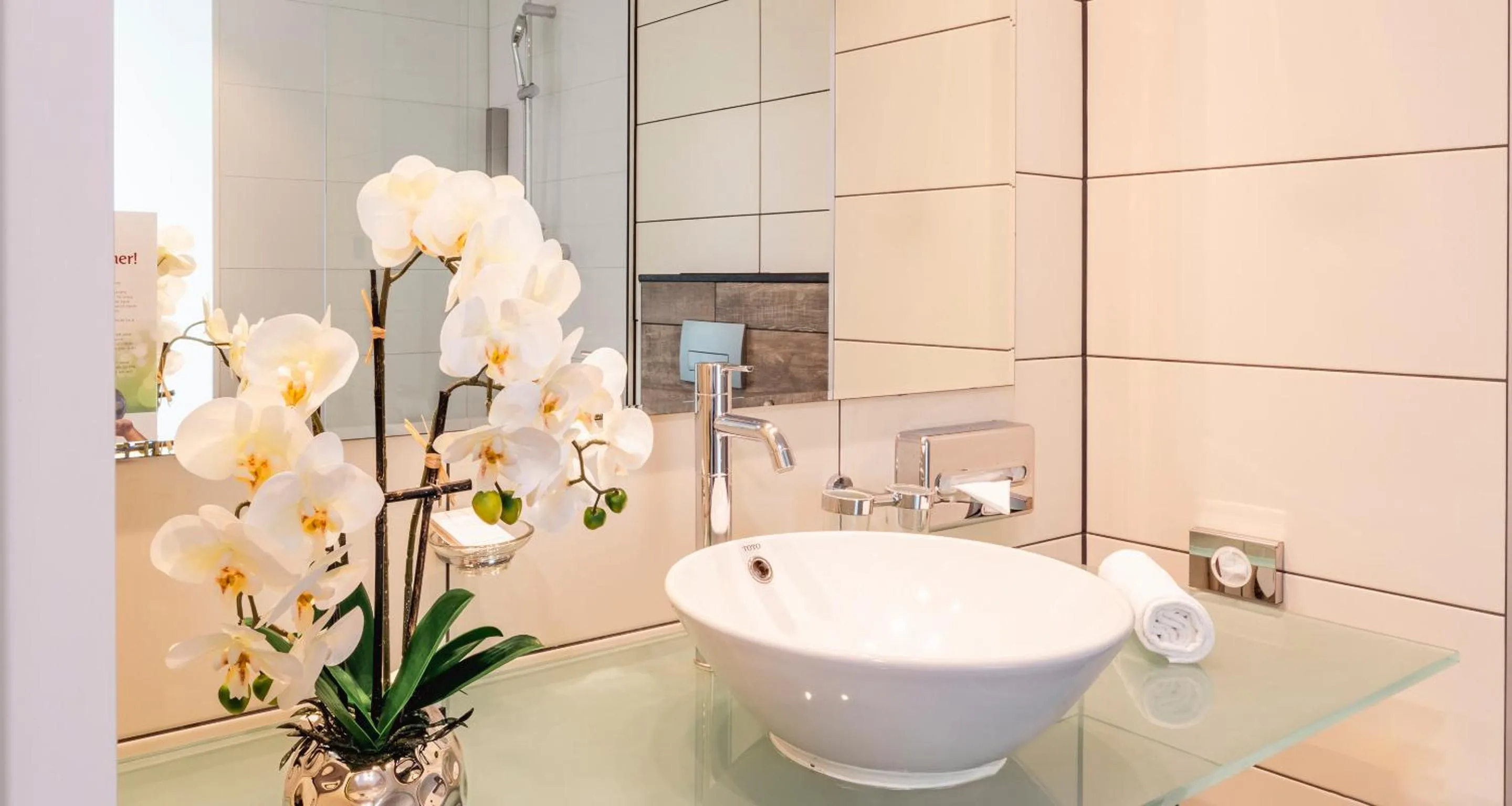 Bathroom in PLAZA Premium Grand Winston