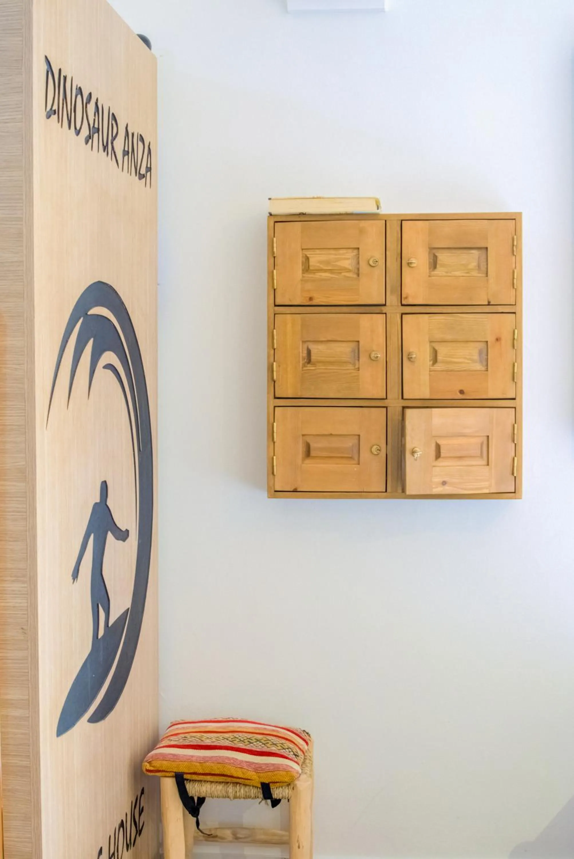 safe in Dinosaur Anza Surf House