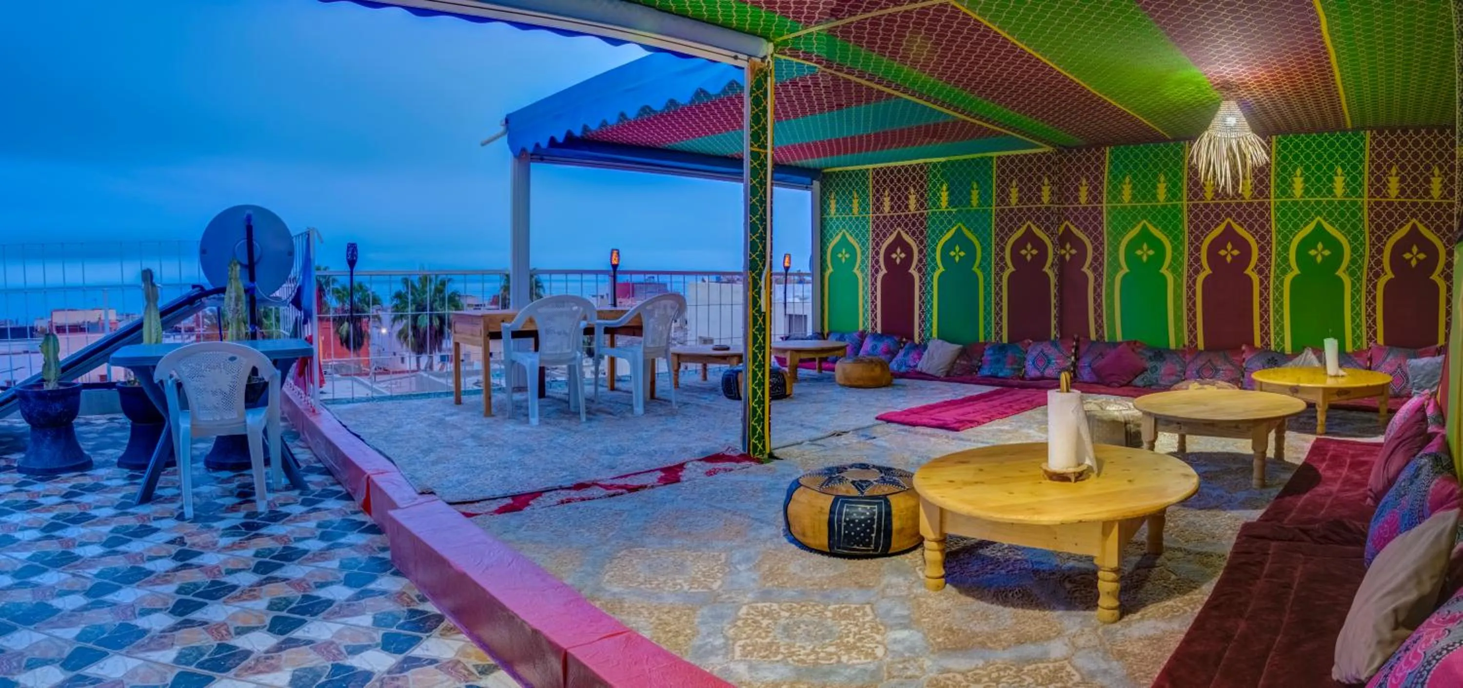 Balcony/Terrace in Dinosaur Anza Surf House