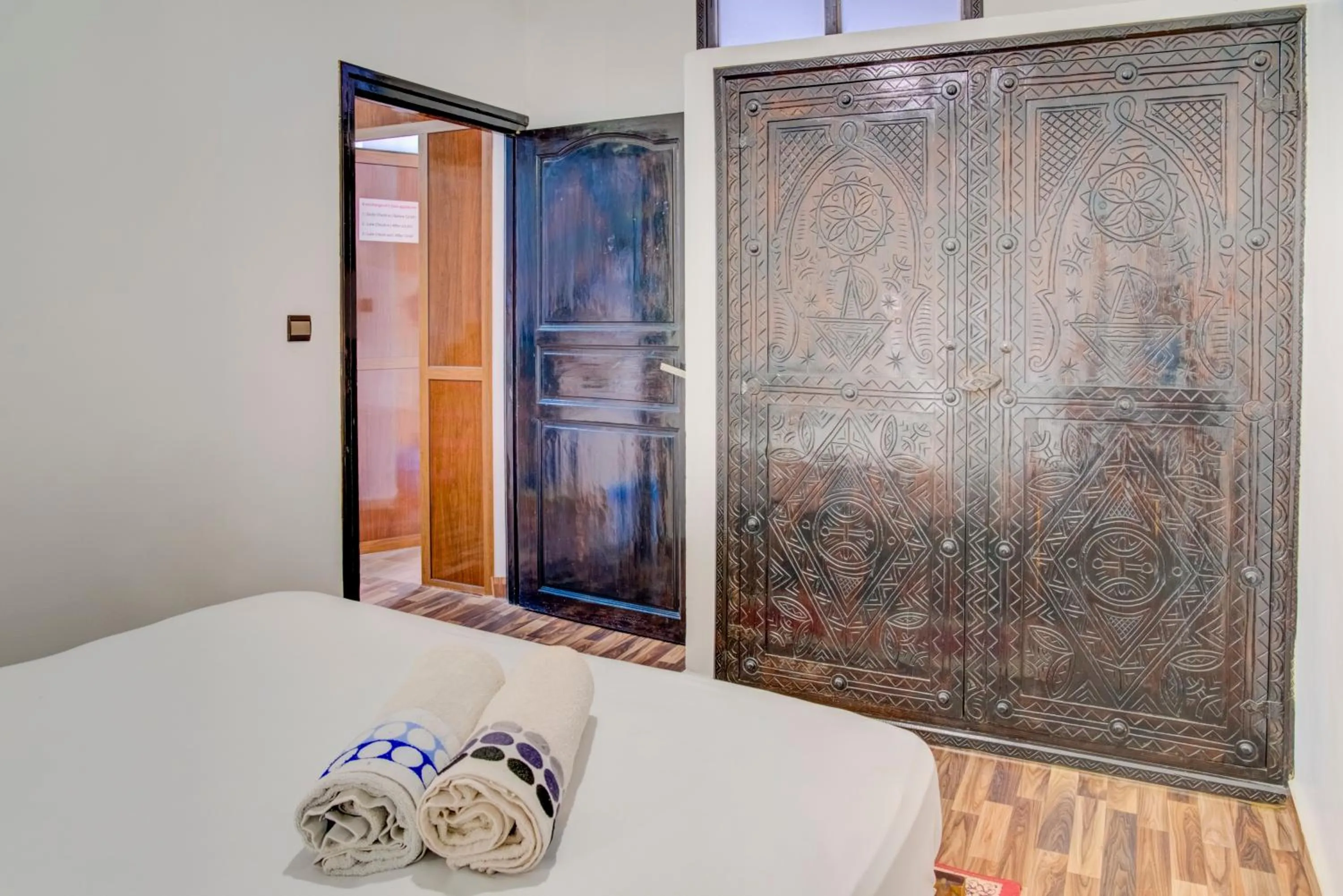 Bedroom, Bed in Dinosaur Anza Surf House