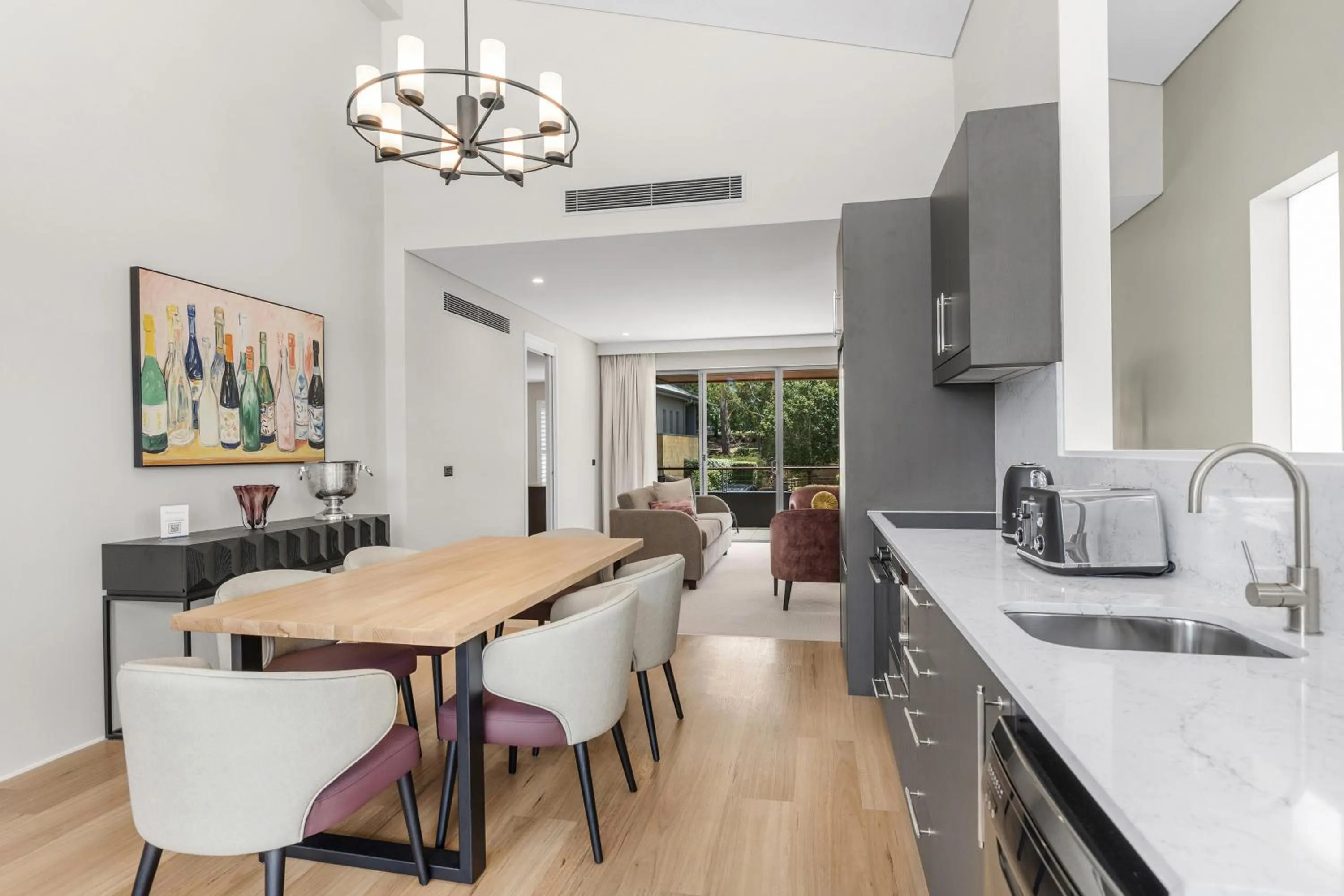 Dining area in Peppers Hunter Valley - formerly Grand Mercure