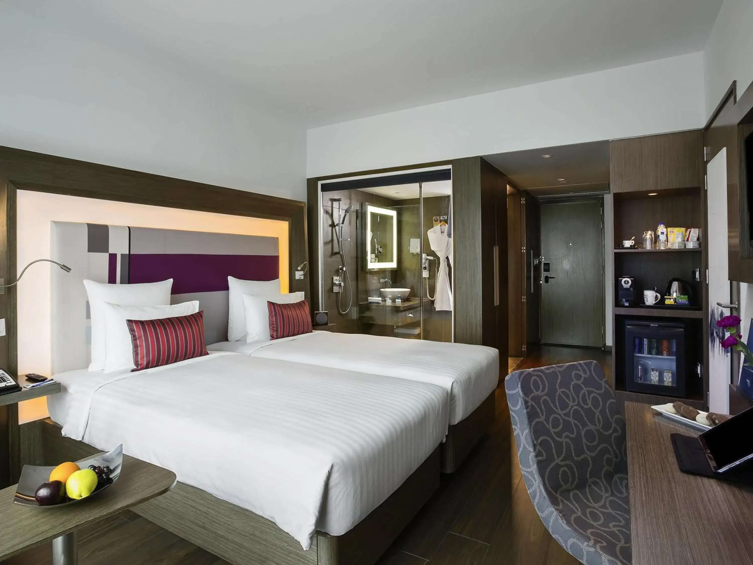 Superior Room - Twin Beds - 25% off on Food & Soft Beverages at Coffee Shop in Novotel Chennai Sipcot Superior Room - Twin Beds - 25% off on Food & Soft Beverages at Coffee Shop in Novotel Chennai Sipcot
