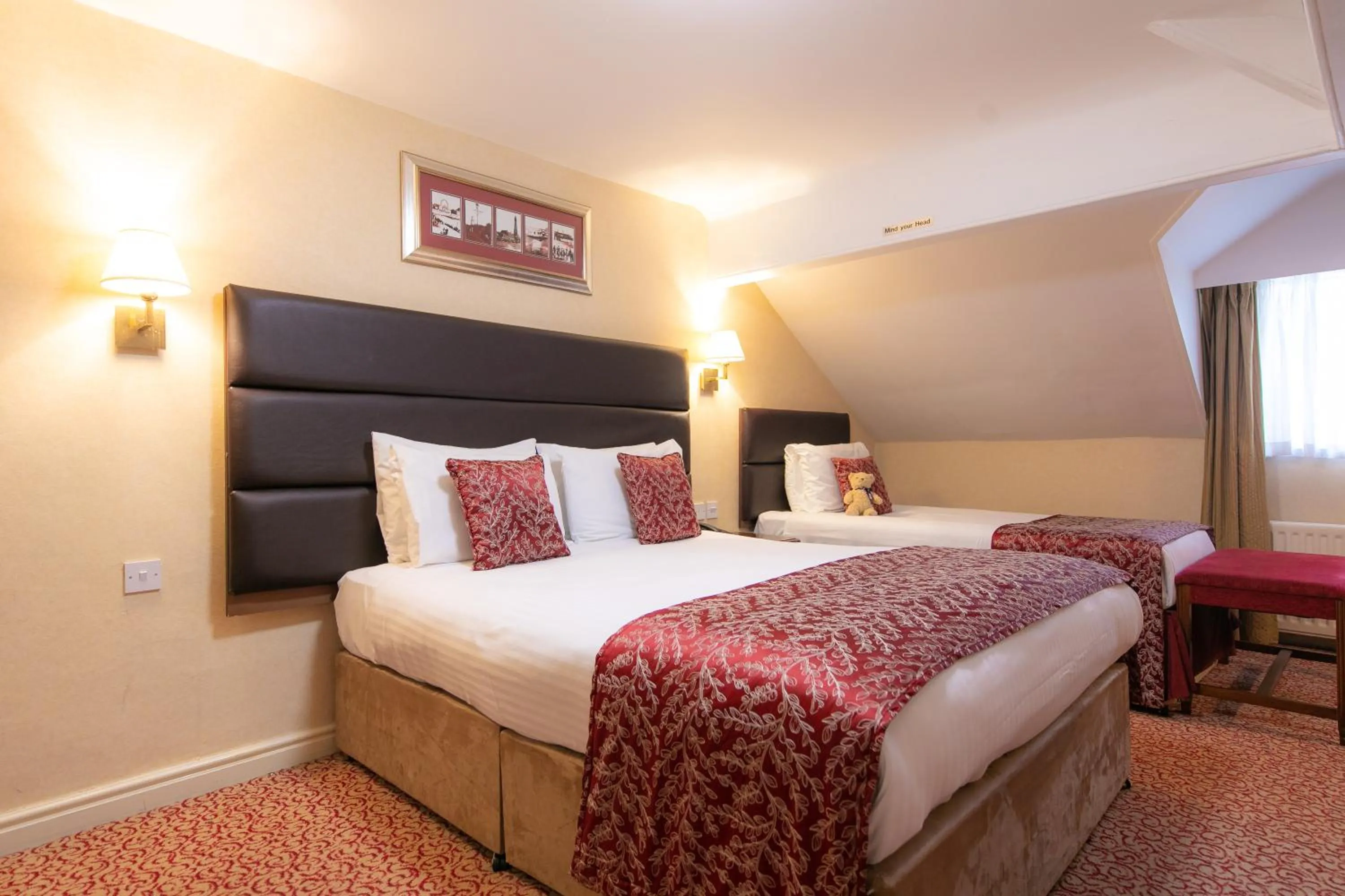 Bedroom, Bed in Imperial Hotel Blackpool