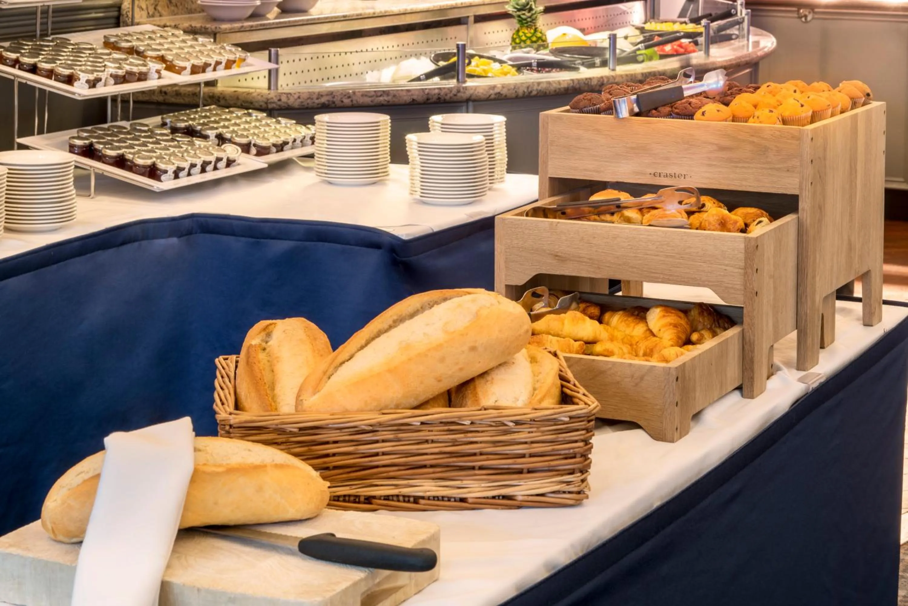 Continental breakfast in Imperial Hotel Blackpool