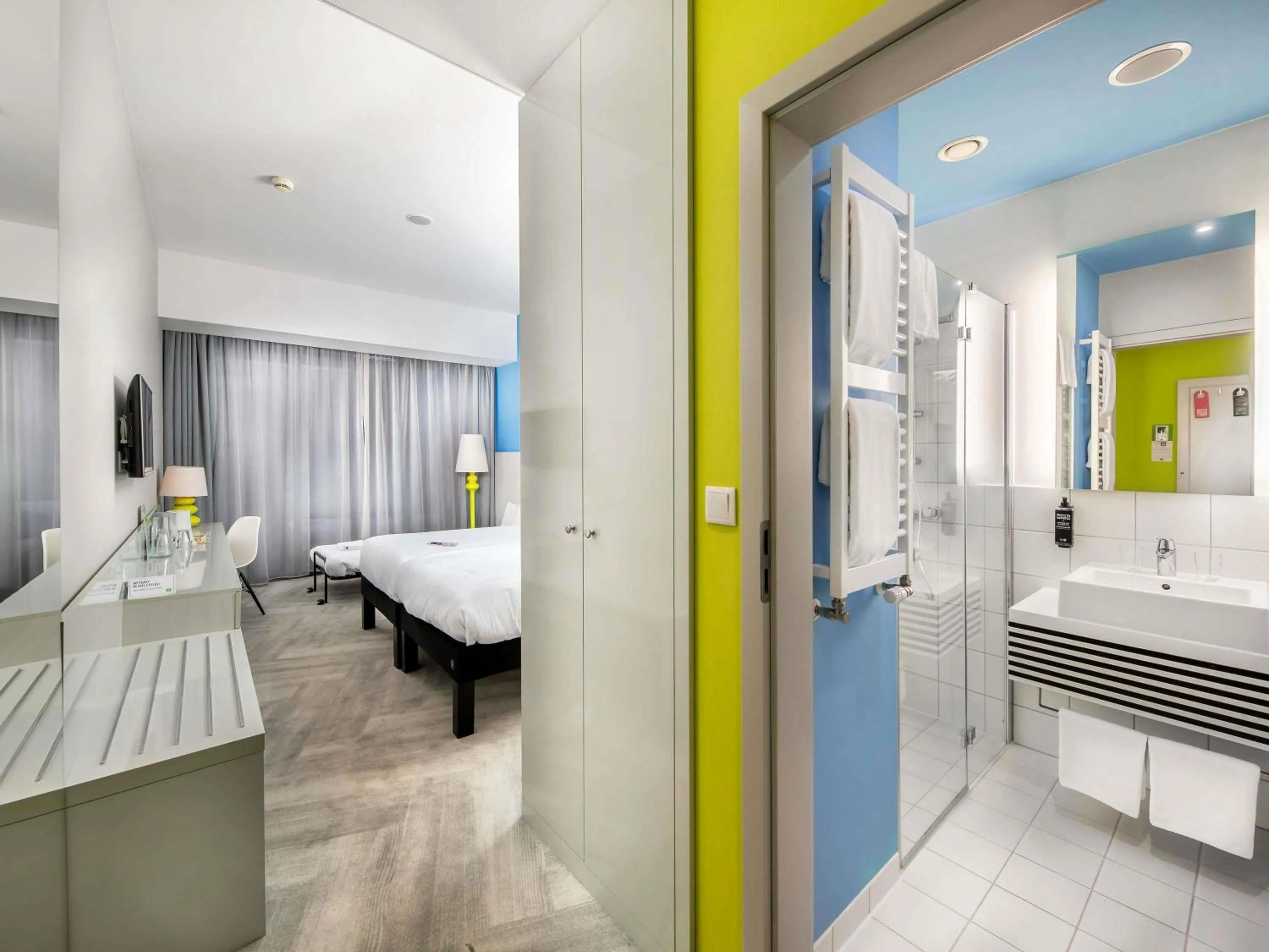 Bedroom, Bed in Ibis Styles Wroclaw Centrum