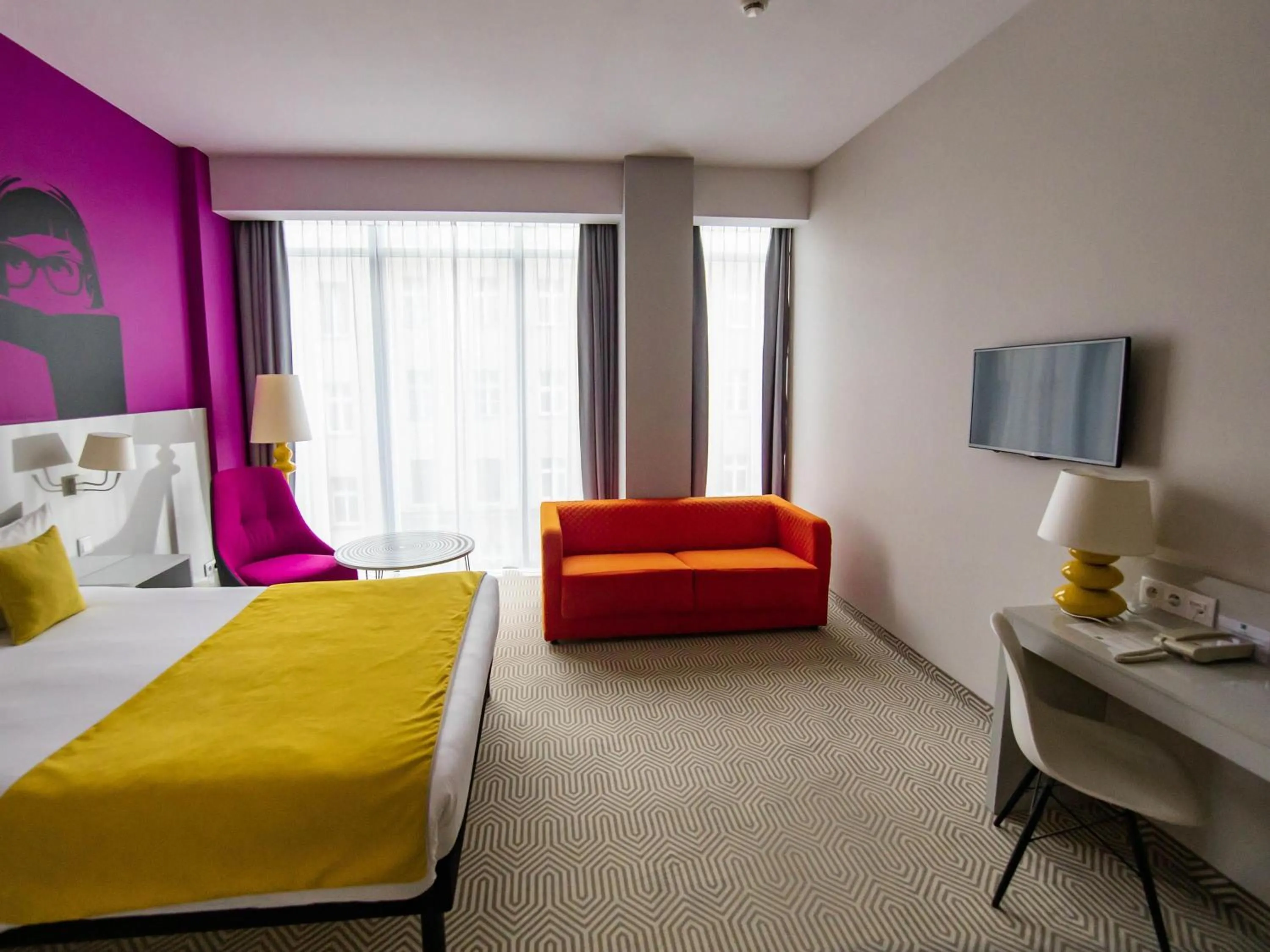 Bedroom, Bed in Ibis Styles Wroclaw Centrum