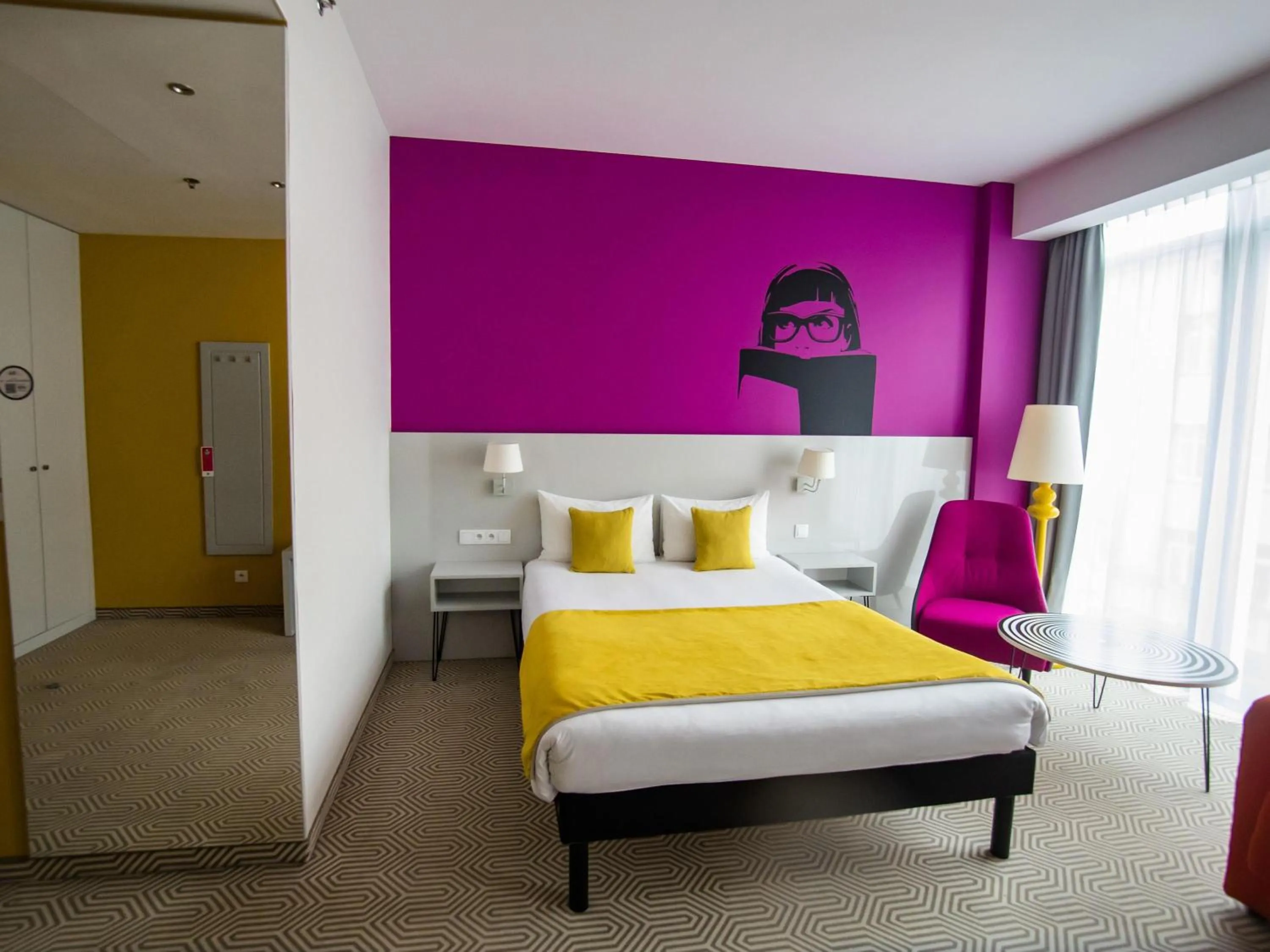 Bedroom, Bed in Ibis Styles Wroclaw Centrum