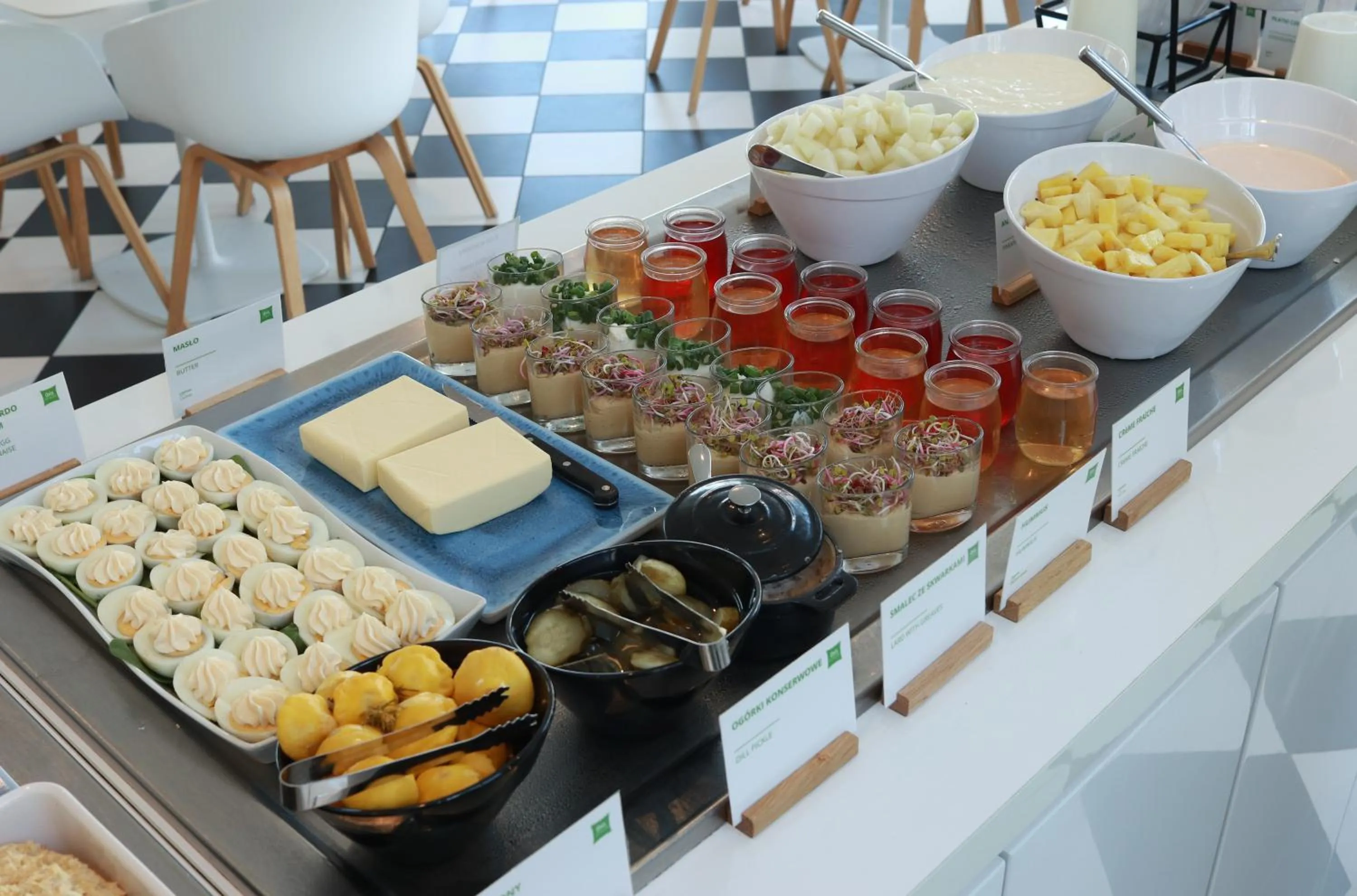 Buffet breakfast in Ibis Styles Wroclaw Centrum