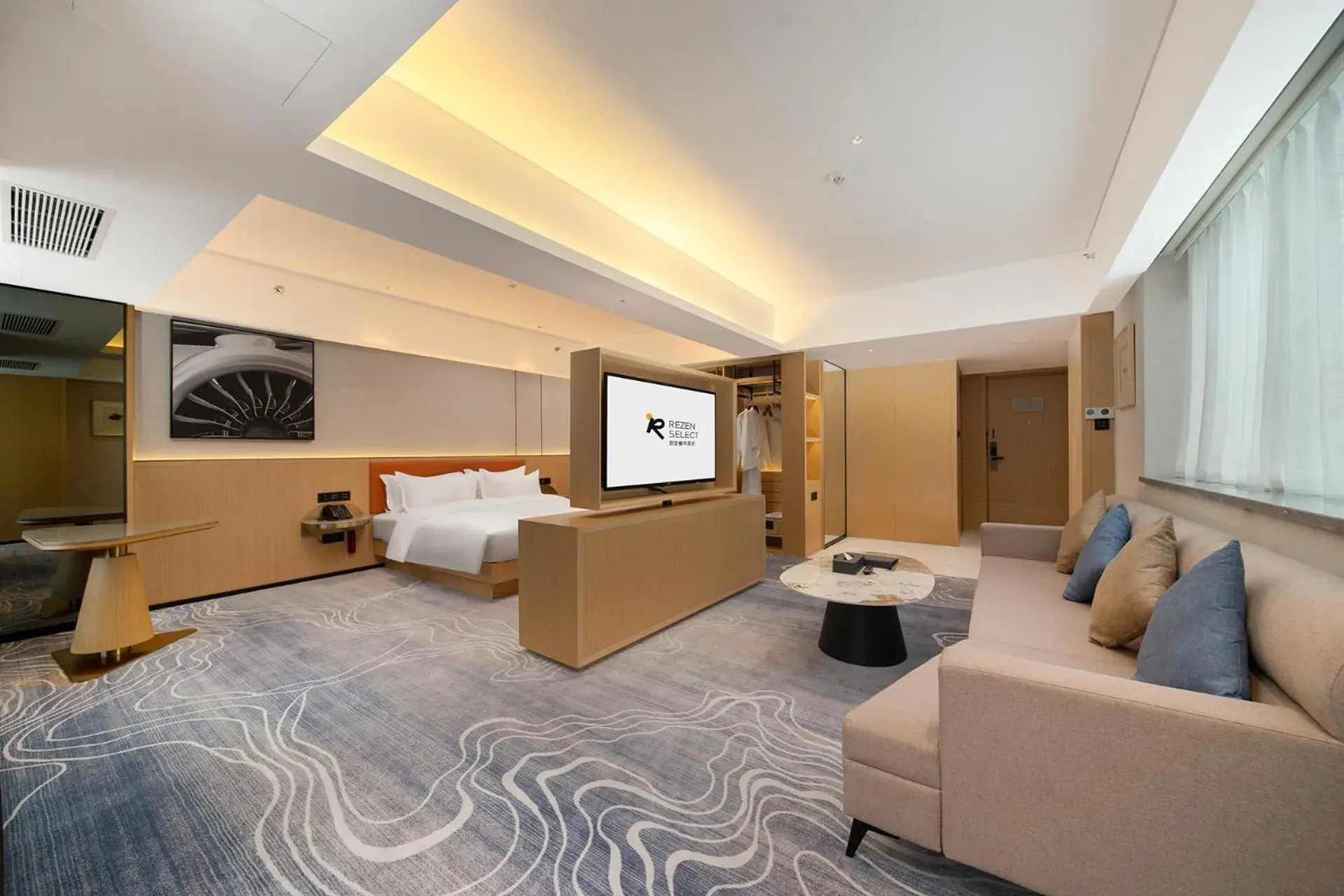 Business Suite in Rezen Select Hotel guangzhou Baiyun International Airport Business Suite in Rezen Select Hotel guangzhou Baiyun International Airport
