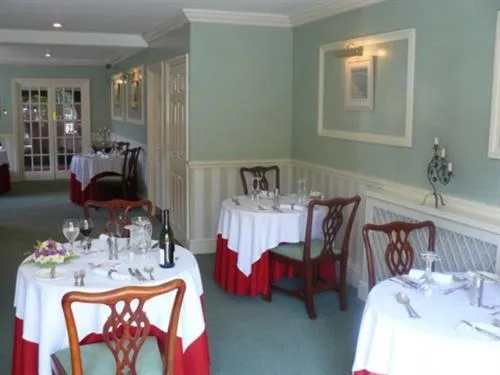 Dining area in Simonsbath House Hotel