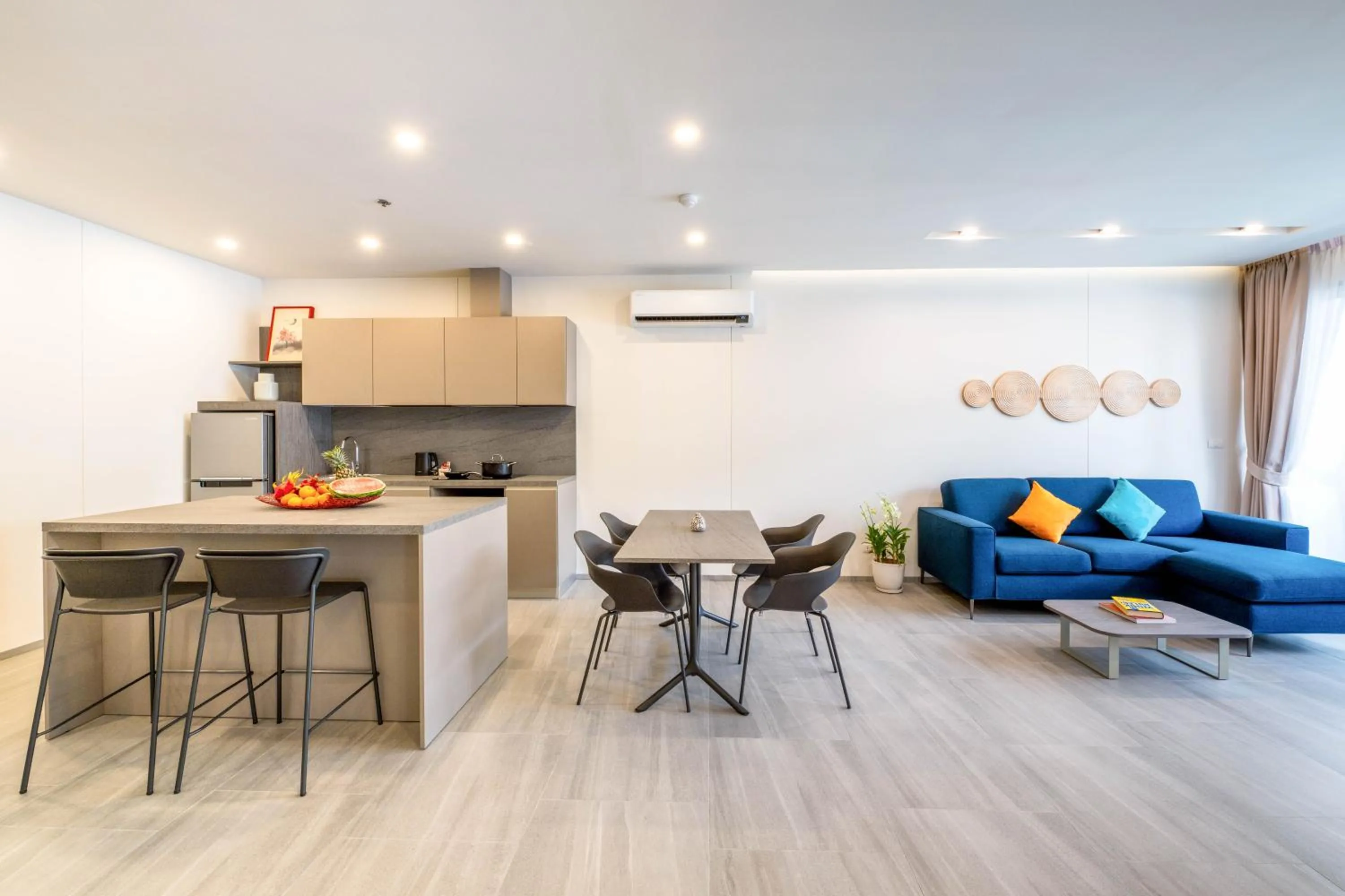 Living room in HOMA Cherngtalay Phuket