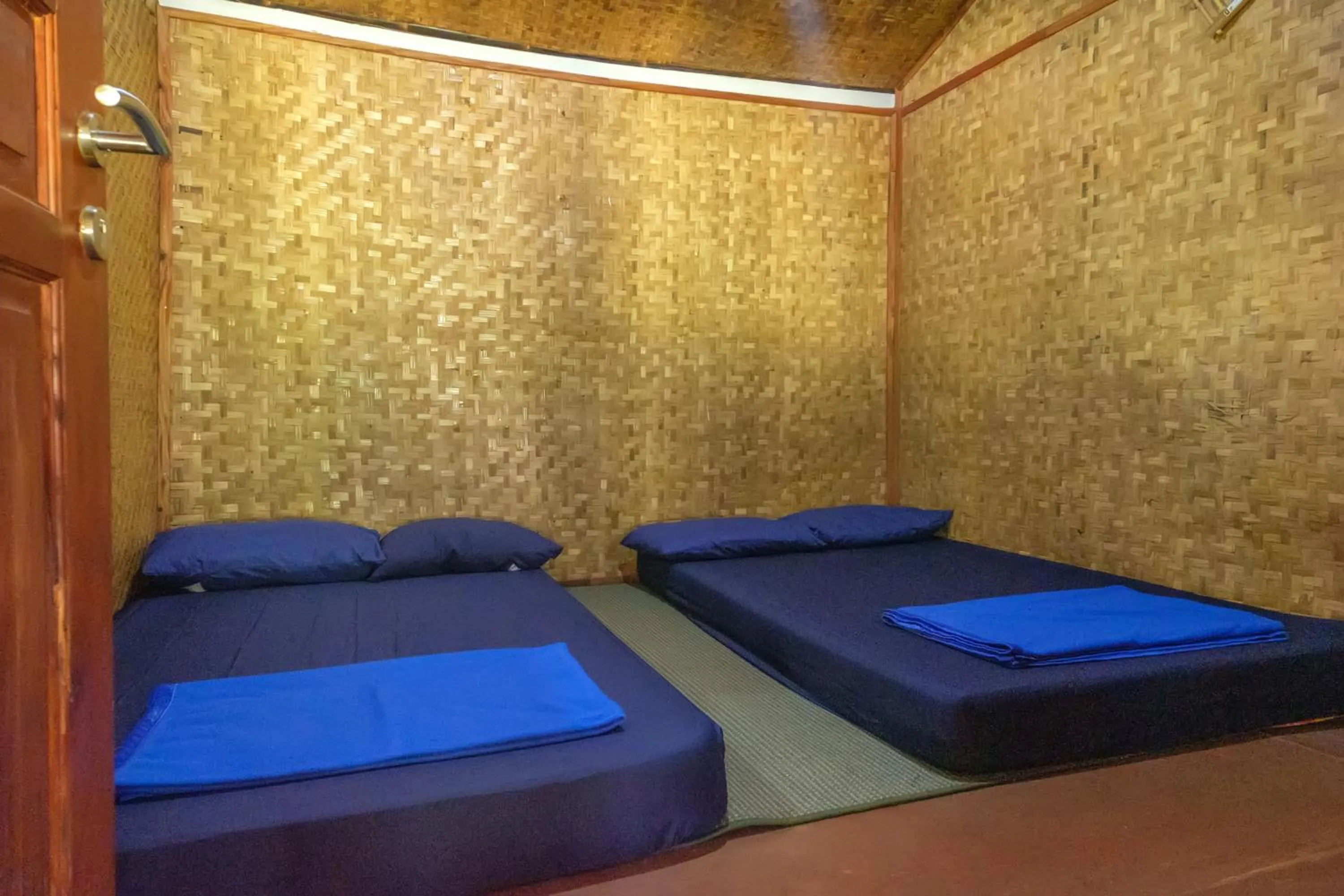 Bed in Hilltop Camp, Lembang