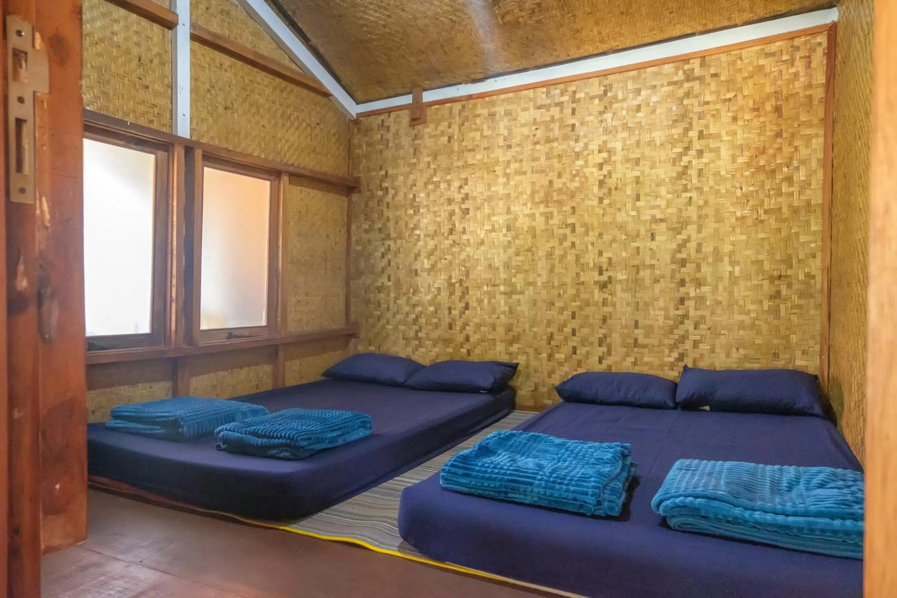 Bed in Hilltop Camp, Lembang