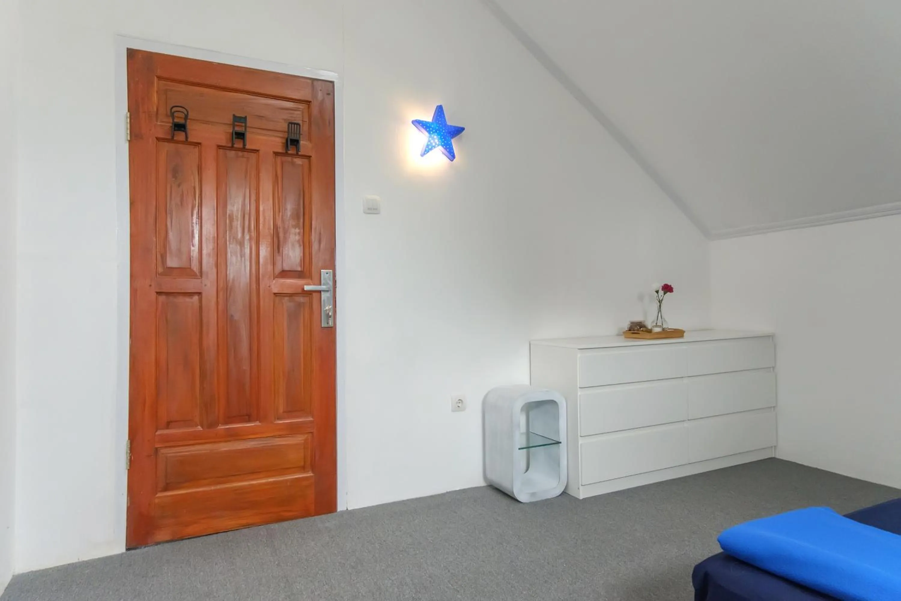 Bed in Hilltop Camp, Lembang