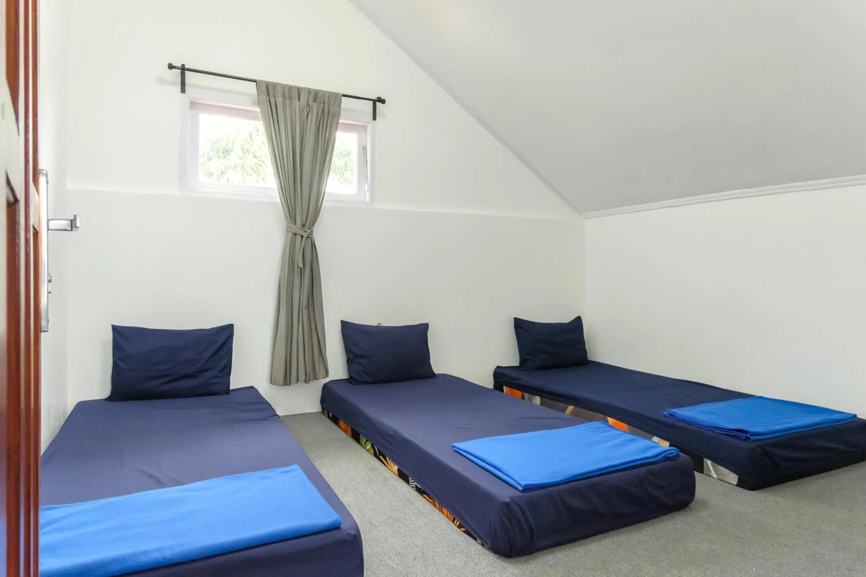 Bed in Hilltop Camp, Lembang