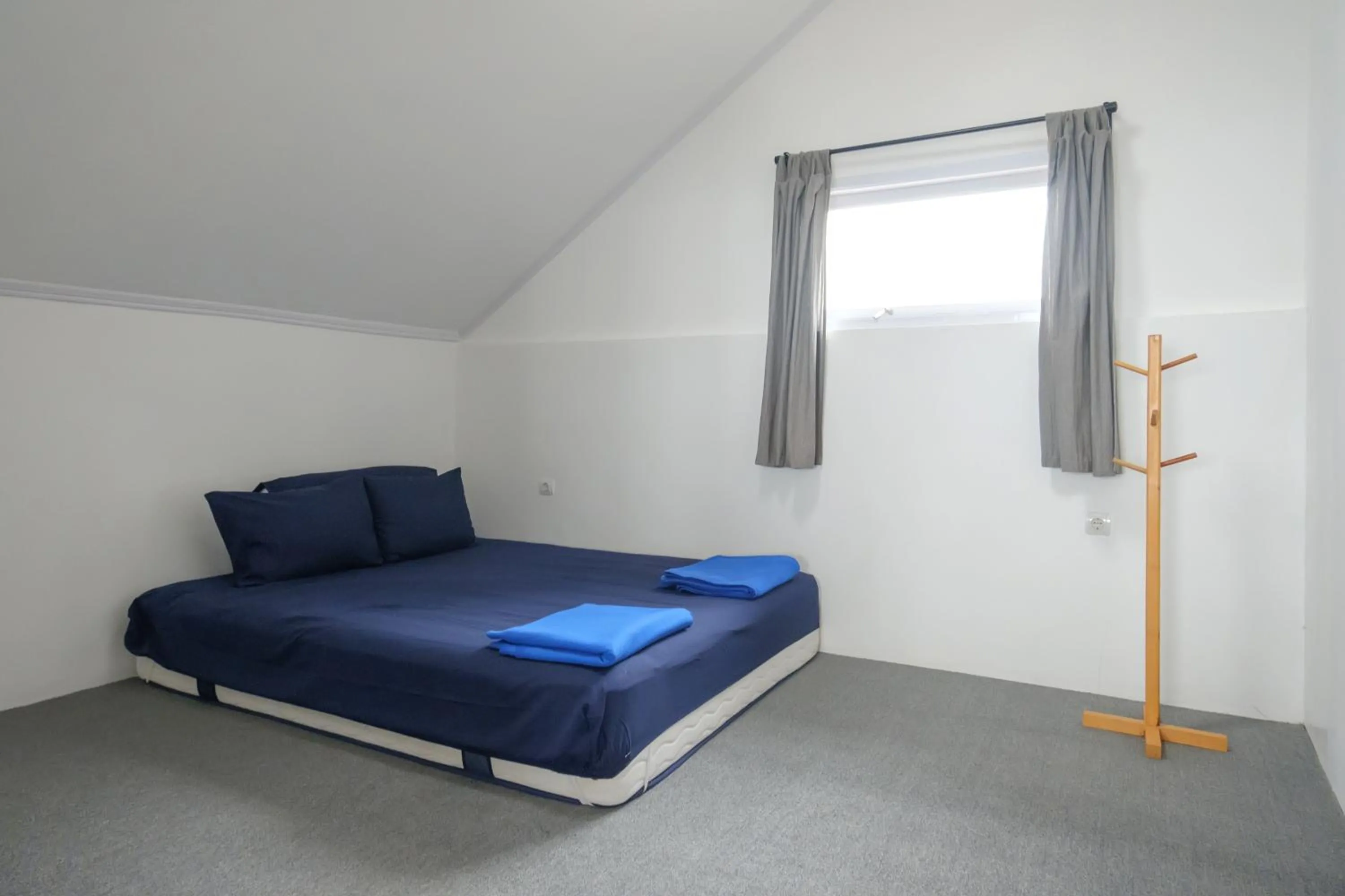 Bed in Hilltop Camp, Lembang