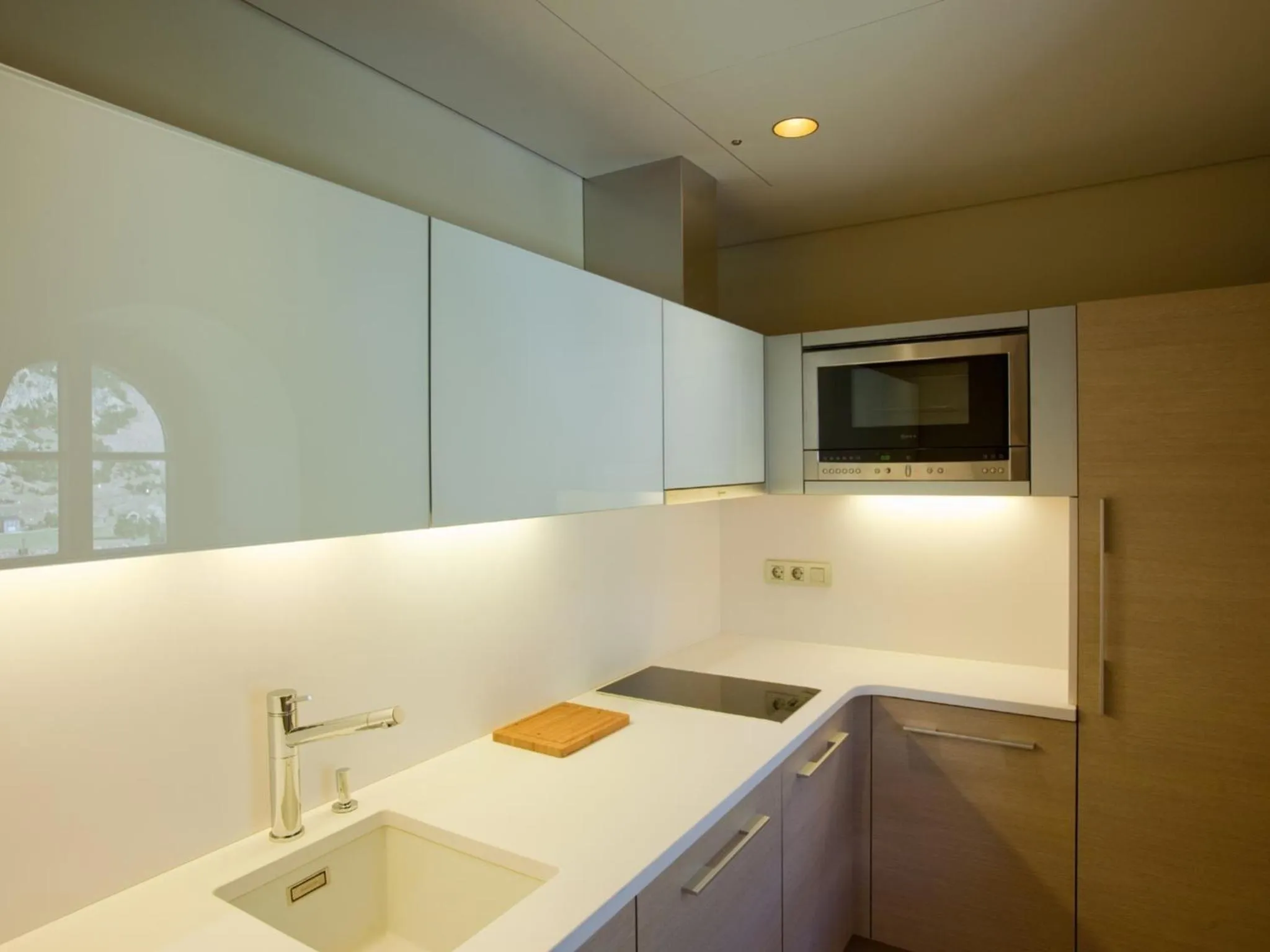 Kitchen or kitchenette in Apartaments Vall de Núria