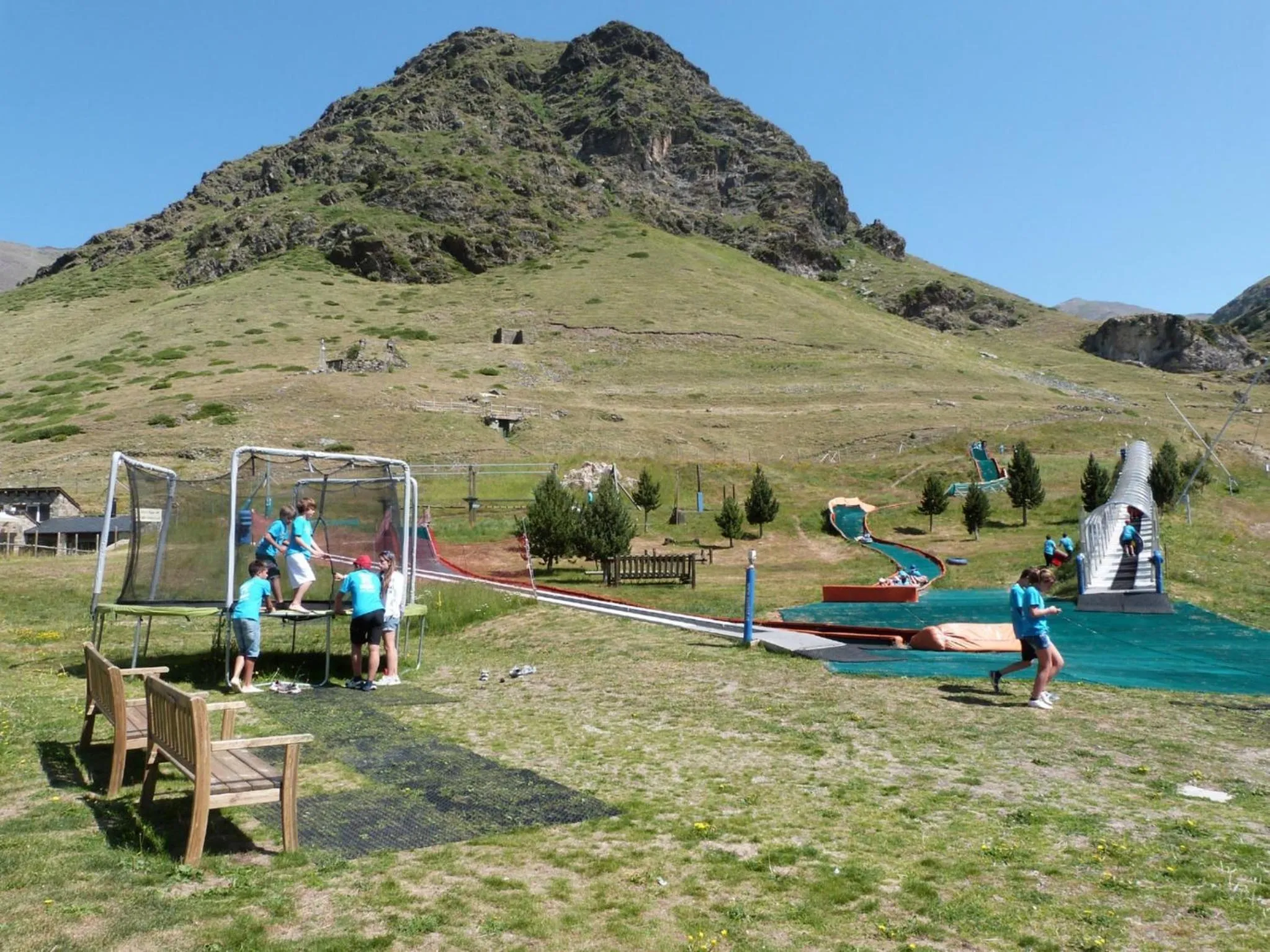 Patio in Apartaments Vall de Núria