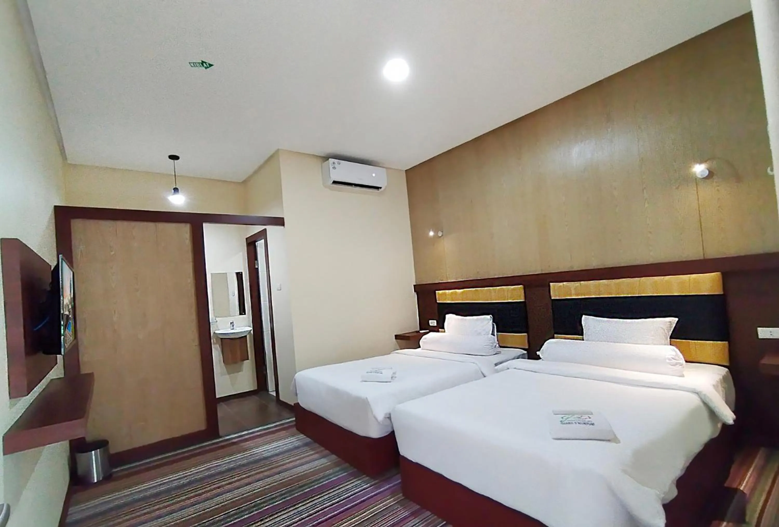 Bedroom, Bed in Hotel Syariah GS Lampung Culture, Bandar Lampung
