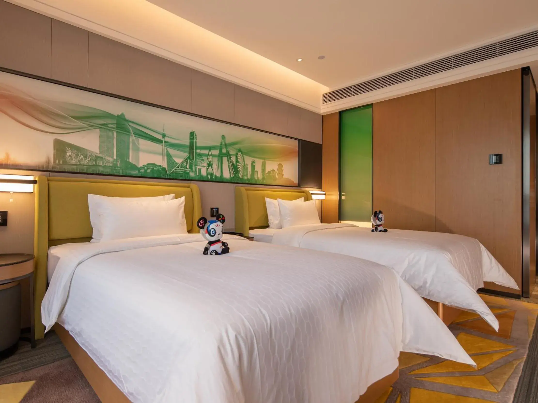 Comfort Twin Room in Hampton by Hilton Chengdu Xibo City Comfort Twin Room in Hampton by Hilton Chengdu Xibo City