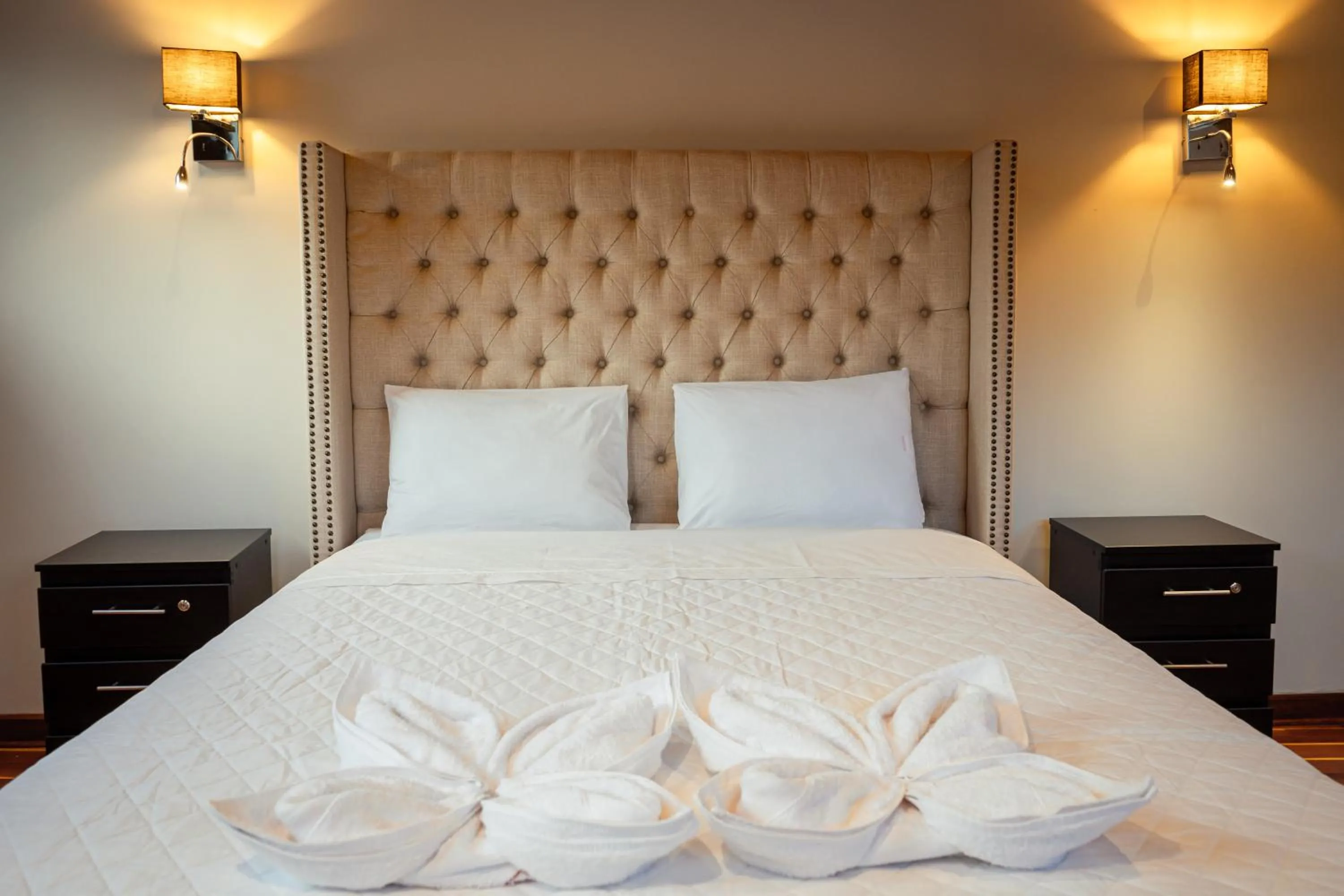 Bed in Hotel California Urubamba