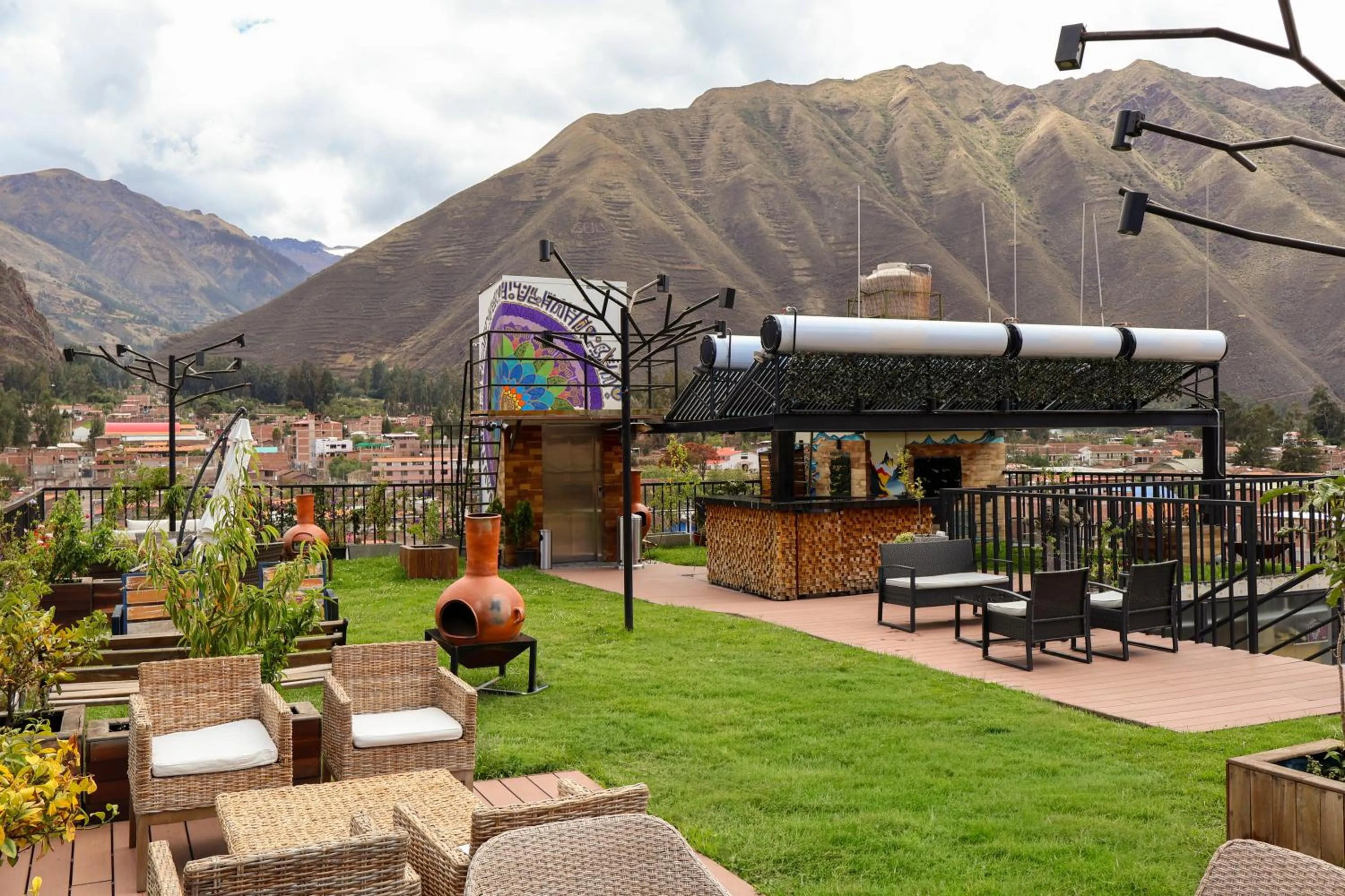 Natural landscape in Hotel California Urubamba