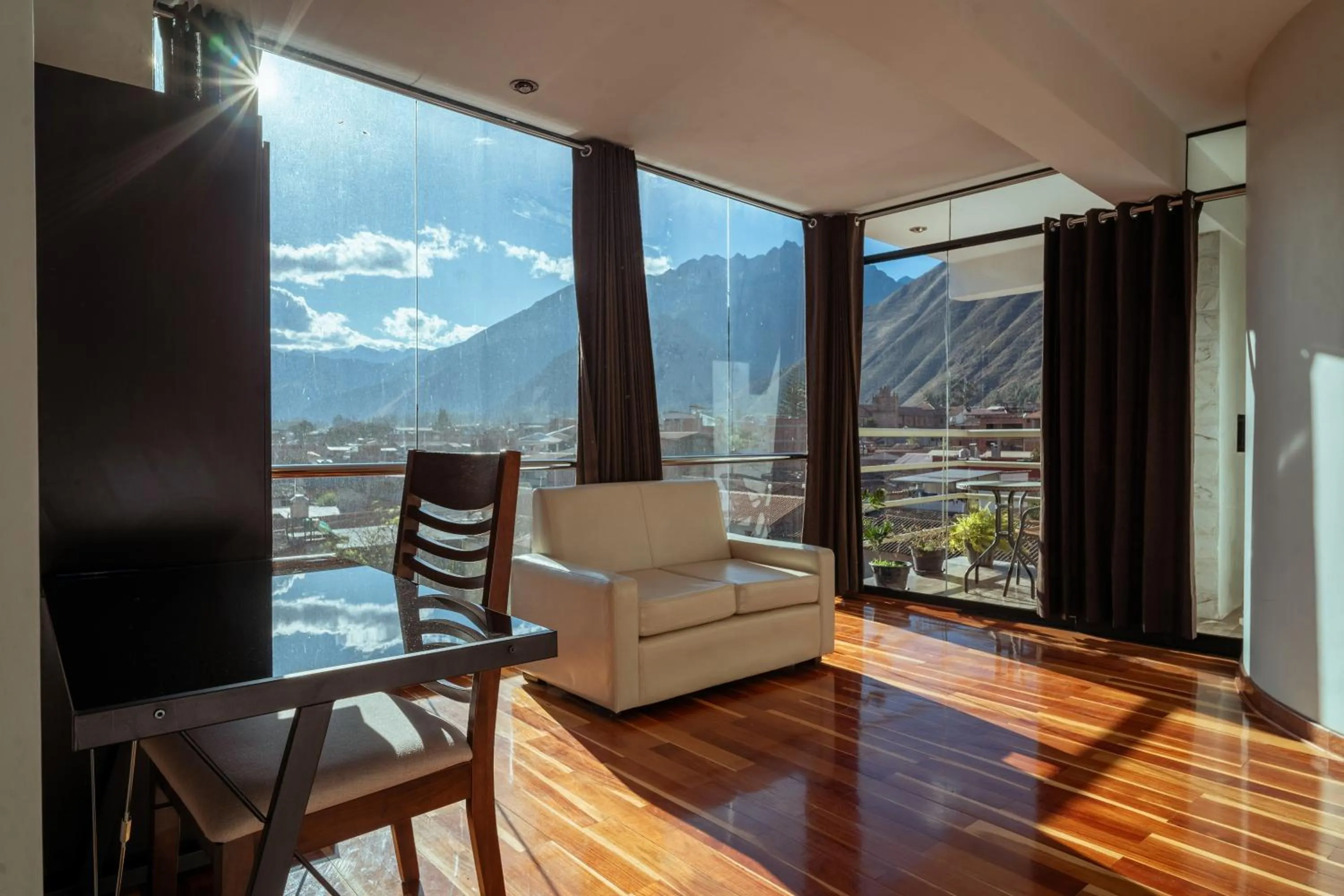 Balcony/Terrace in Hotel California Urubamba