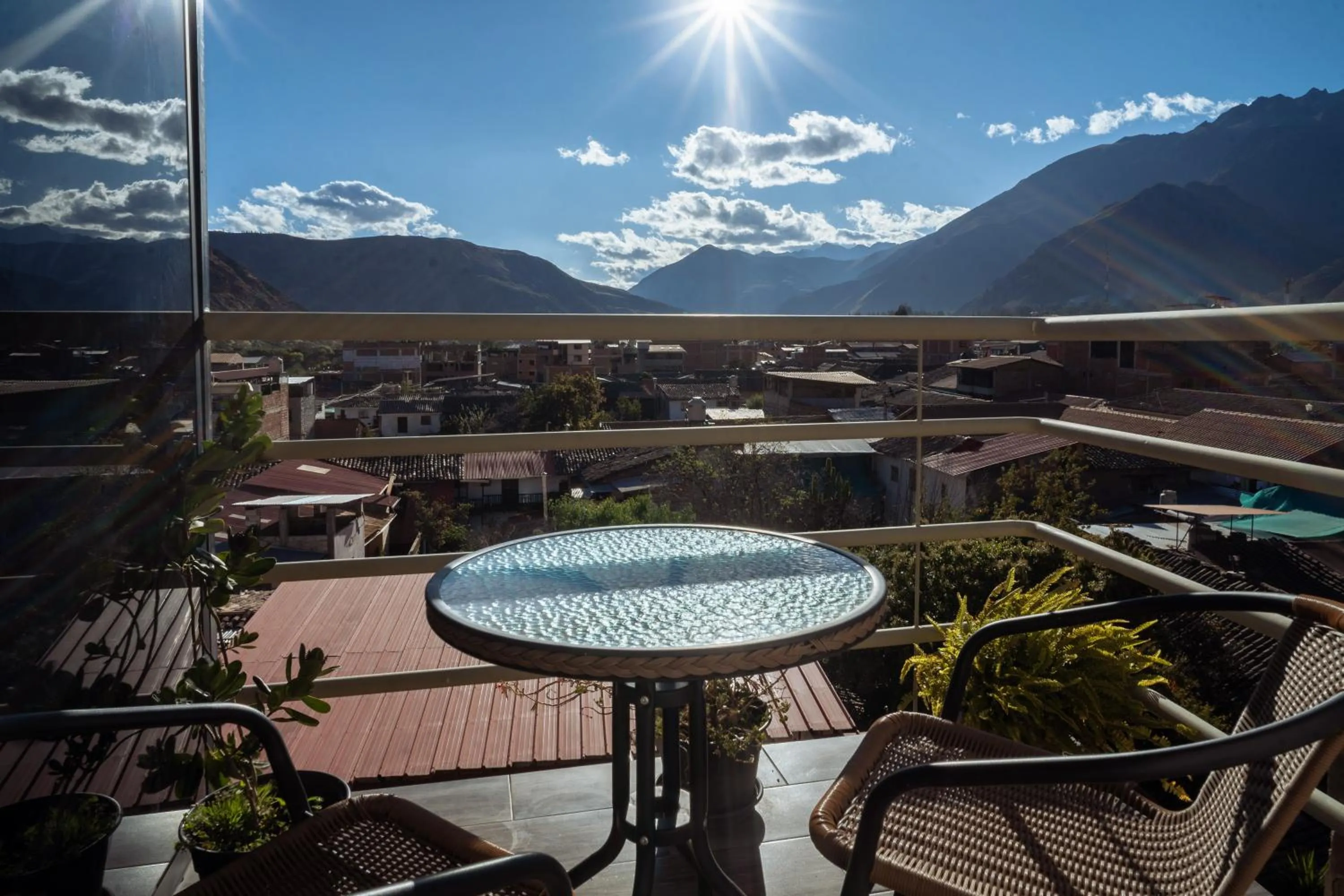 Balcony/Terrace in Hotel California Urubamba