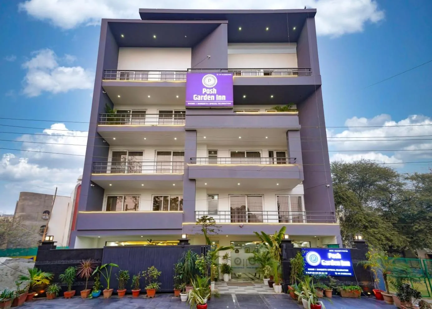Property building in Posh Garden Inn Artemis Hospital Road Gurgaon