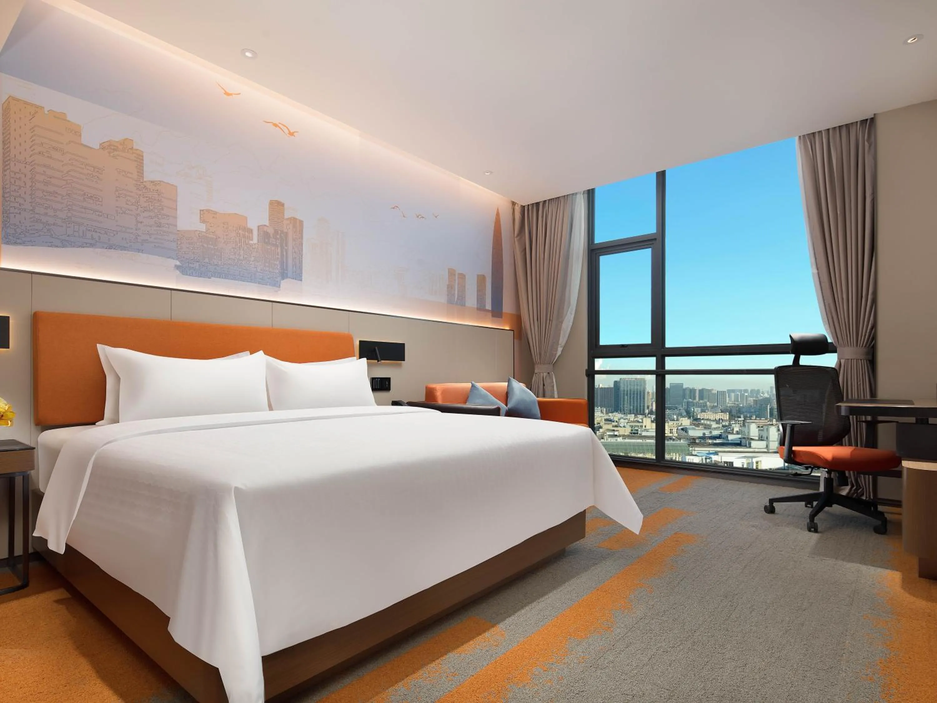 Photo of the whole room in Hampton by Hilton Shenzhen Bao'an Airport