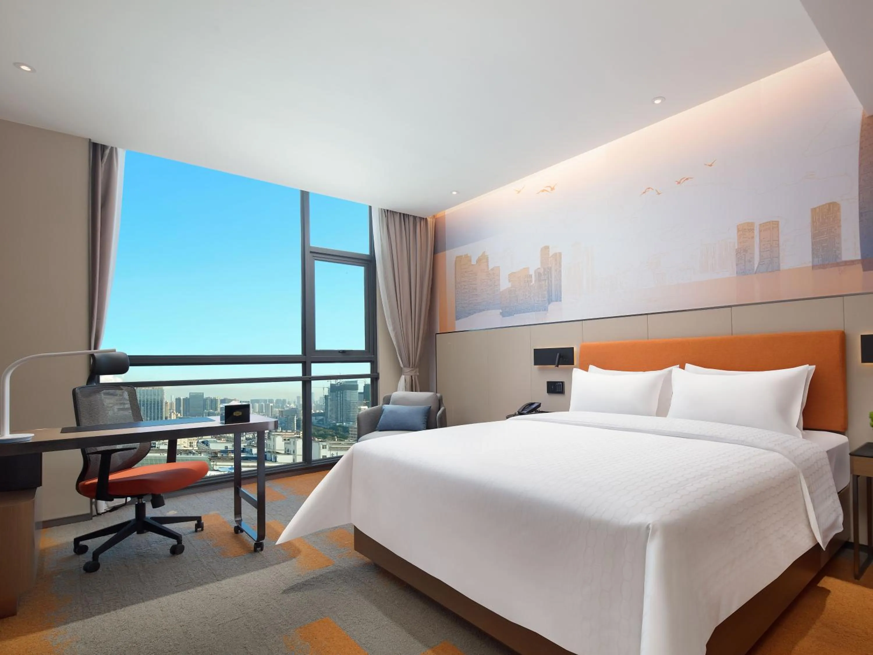 Photo of the whole room in Hampton by Hilton Shenzhen Bao'an Airport