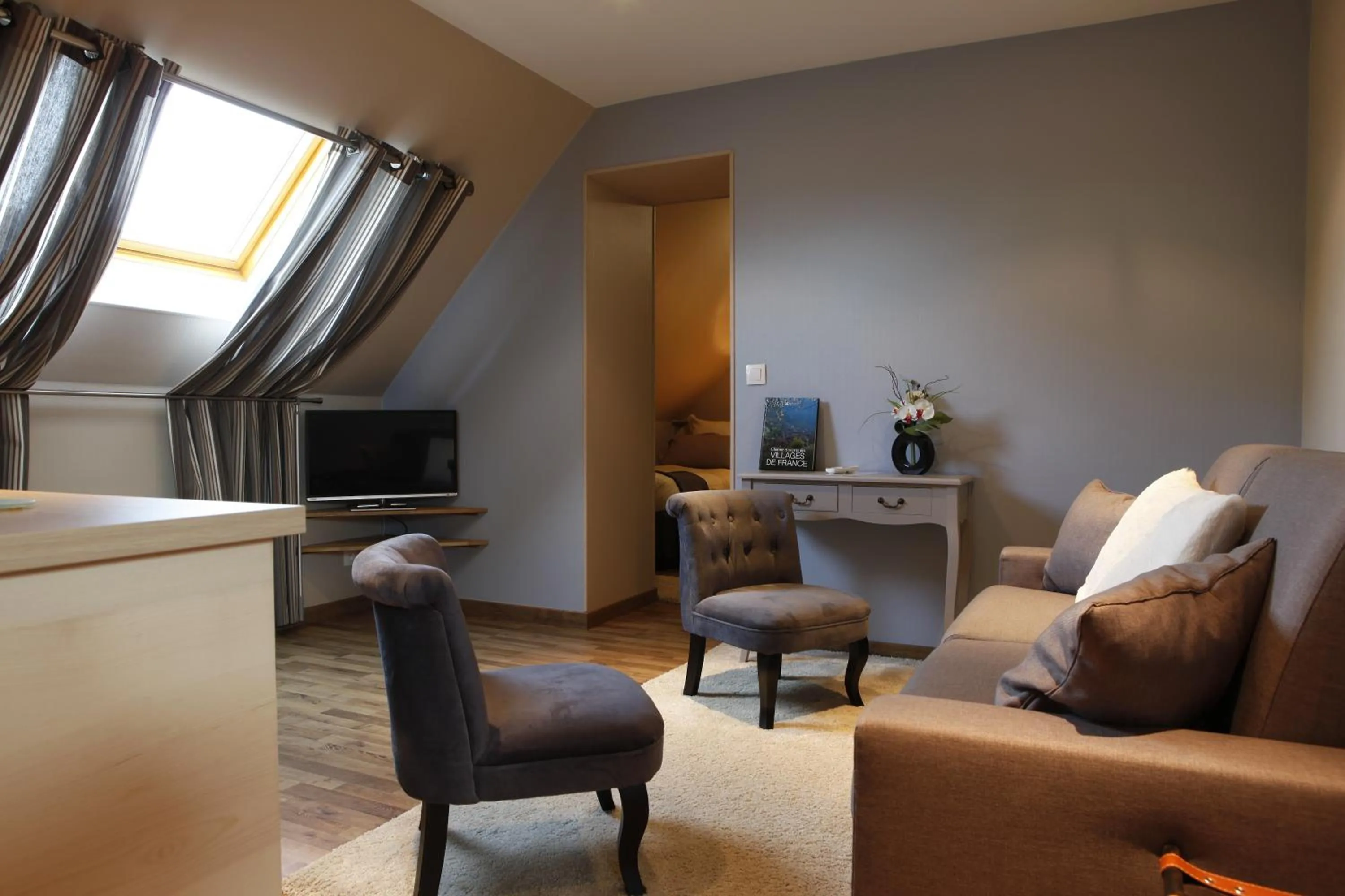 Living room in La Cense - Ferme des Tilleuls