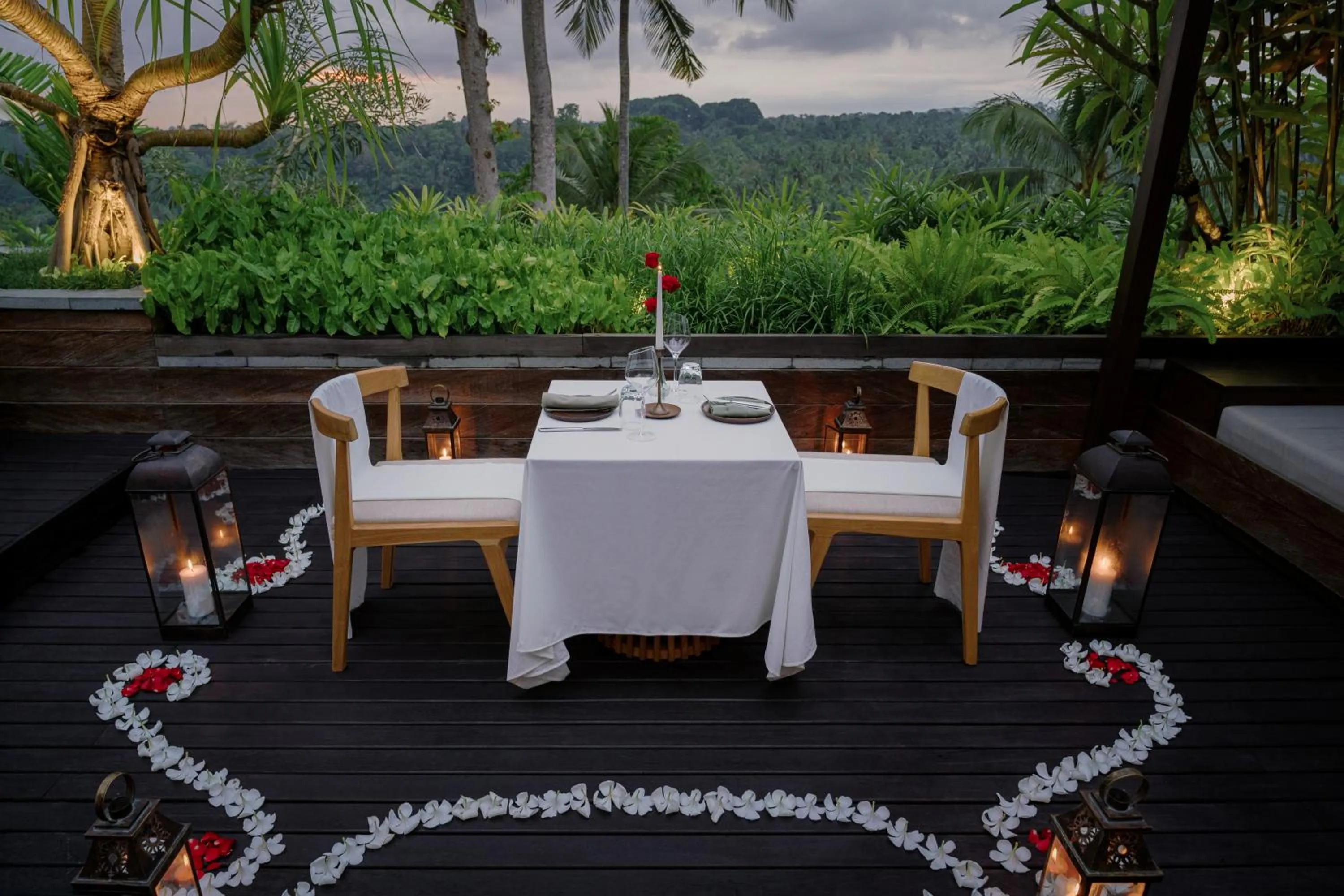 Dinner in The Ridge Bali